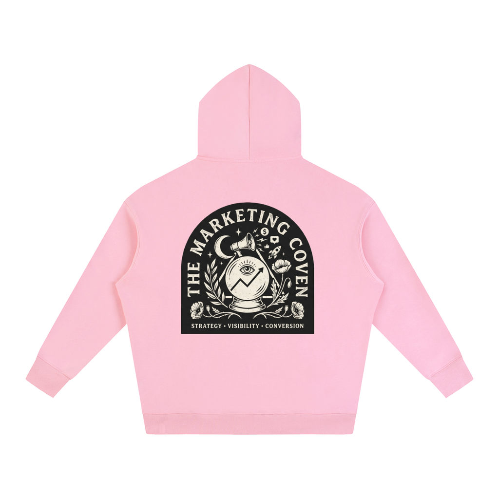 The Marketing Coven | Oversized Fleeced Hoodie
