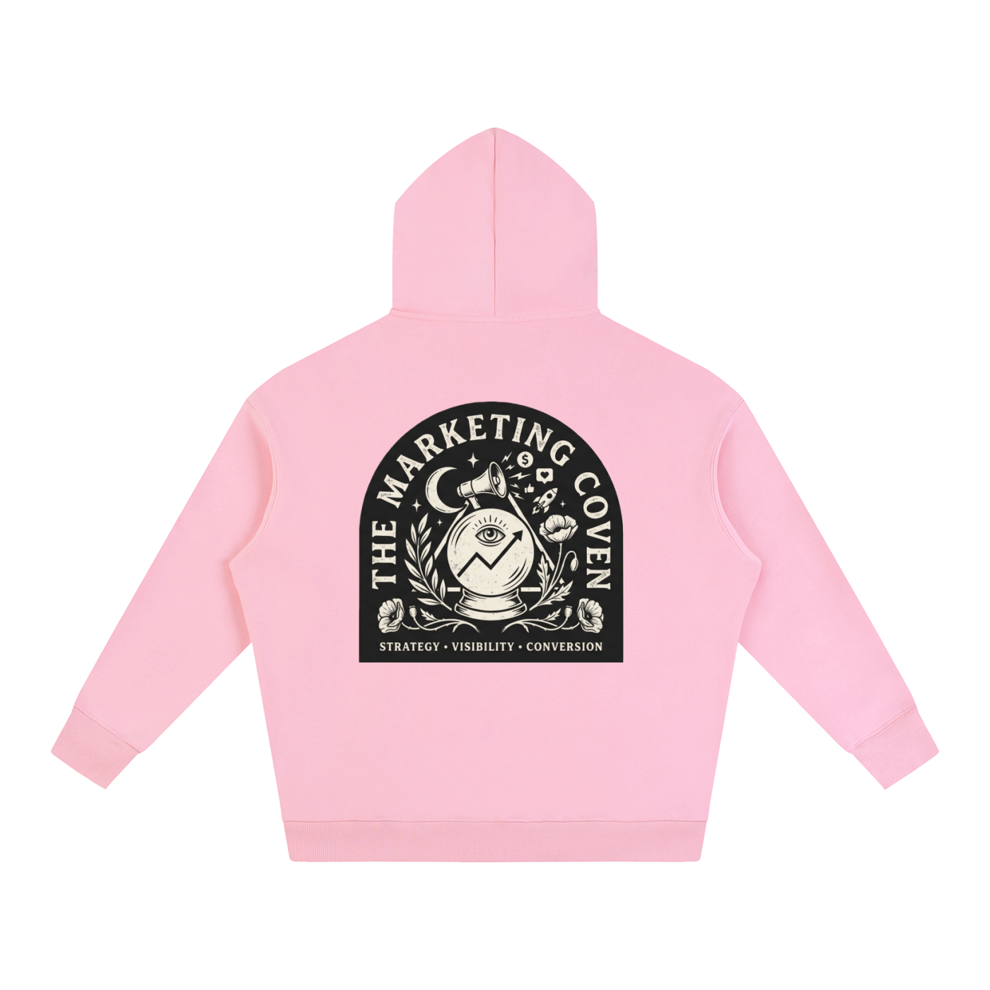 The Marketing Coven | Oversized Fleeced Hoodie