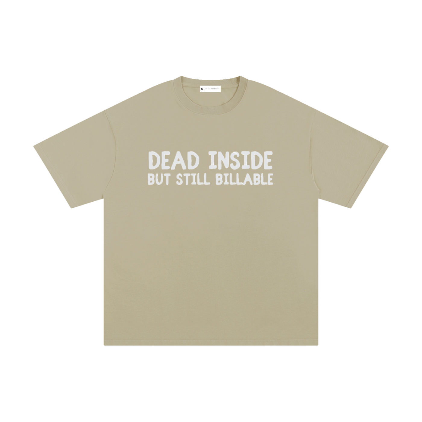 Dead Inside But Still Billable | Unisex Pure Cotton T-Shirt