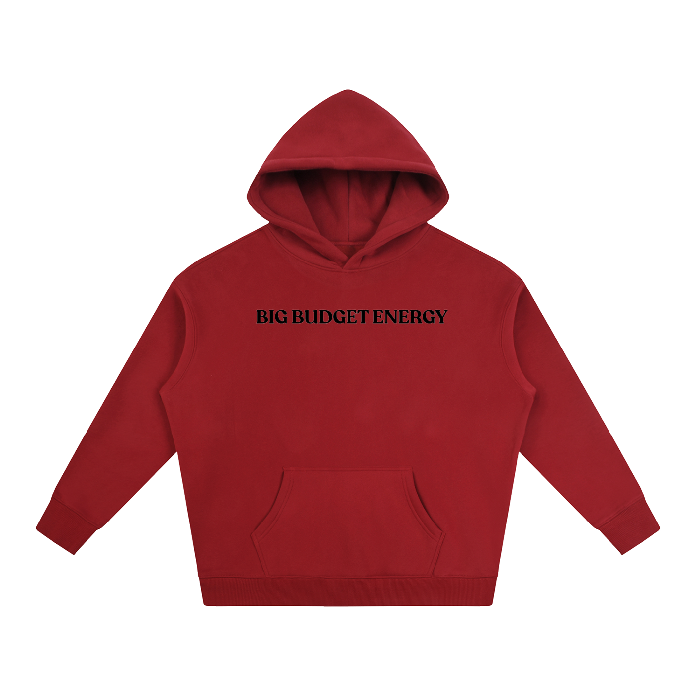Big Budget Energy | Oversize Fleeced Hoodie