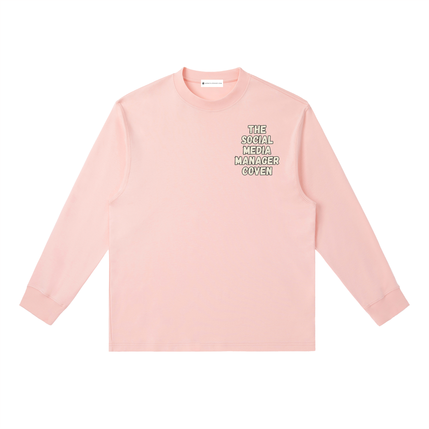 The Social Media Manager Coven | Essential Crewneck Long-Sleeve T-Shirt