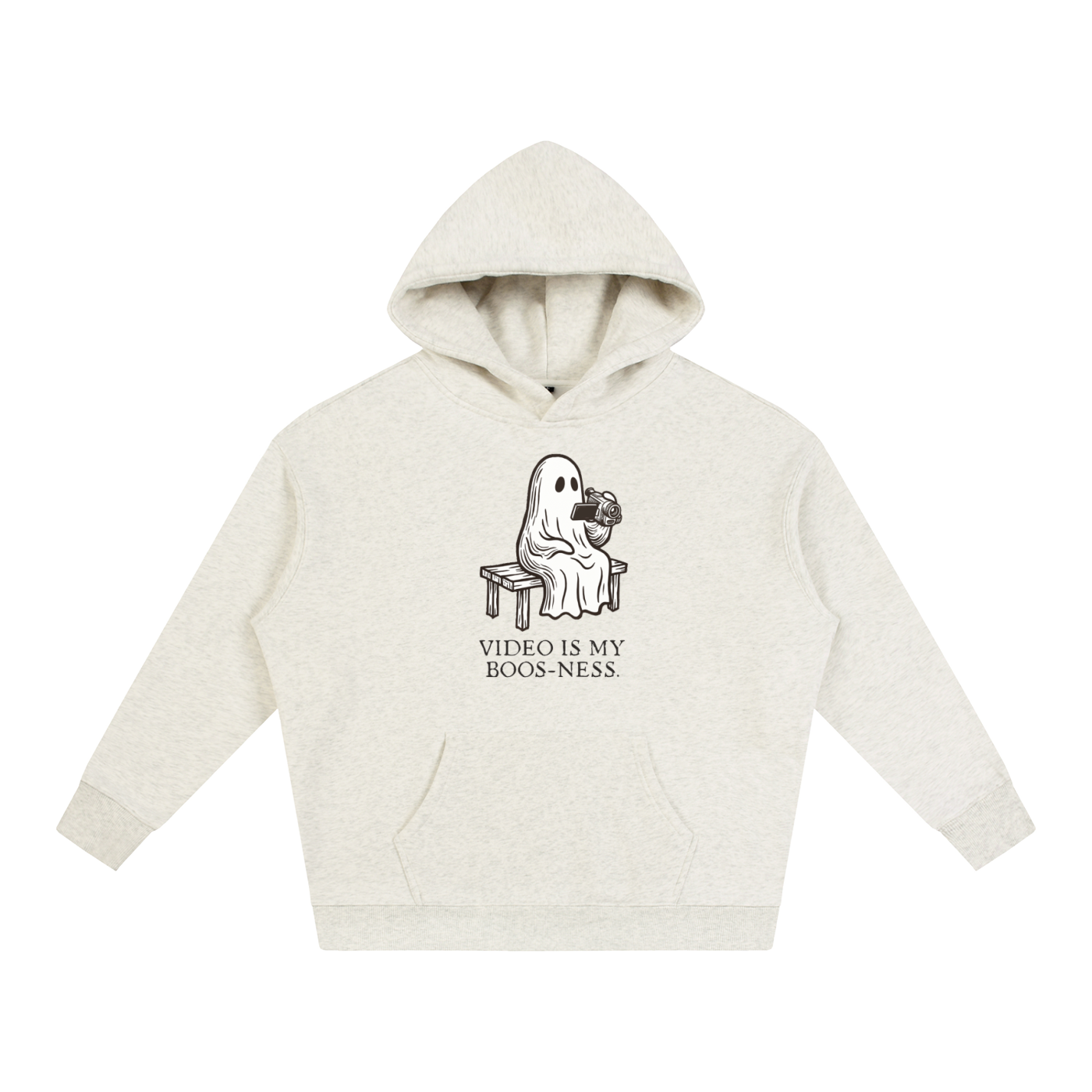 Video is My Boos-ness | Oversize Fleeced Hoodie