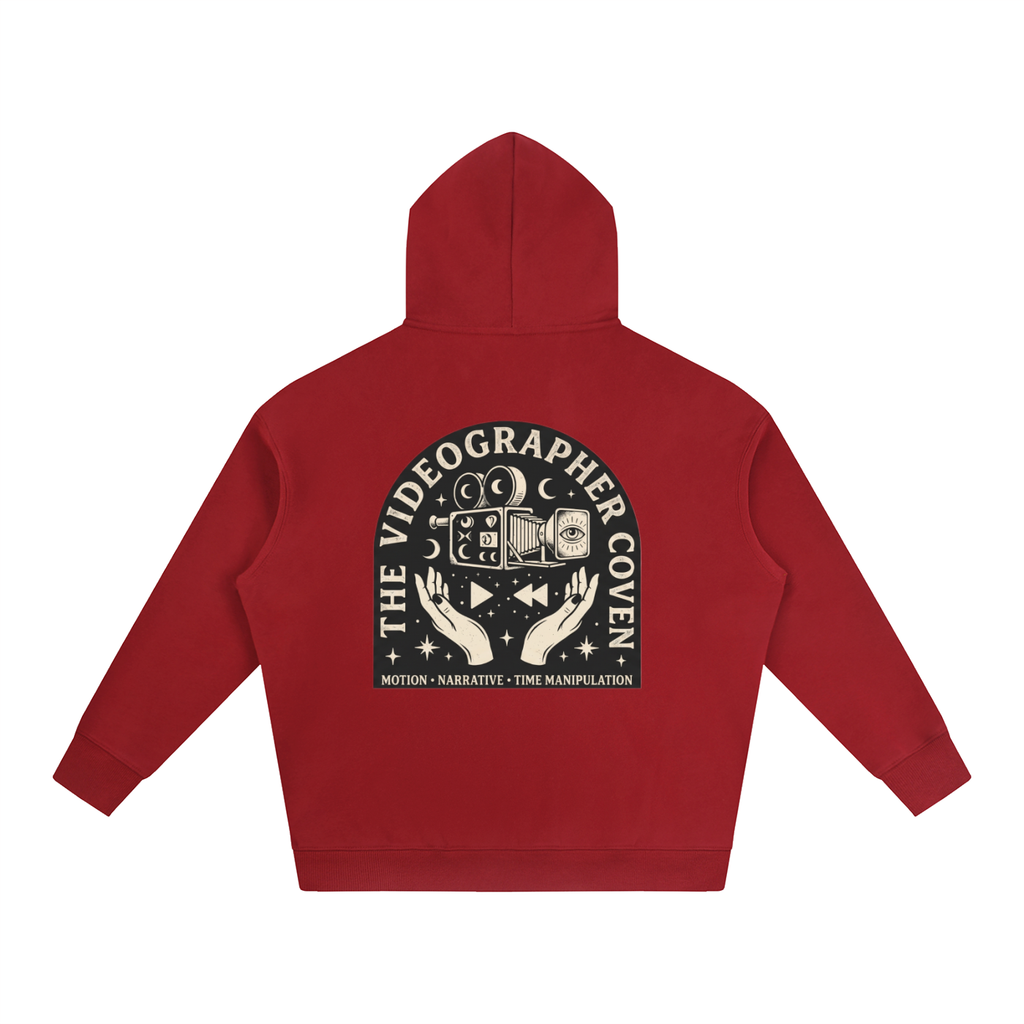 The Videographer Coven | Oversized Fleeced Hoodie
