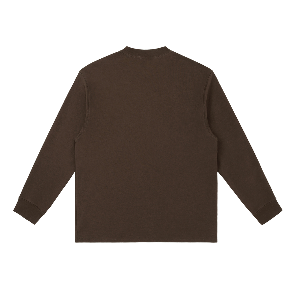 Design Like Somebody's Watching | Essential Crewneck Long-Sleeve T-Shirt