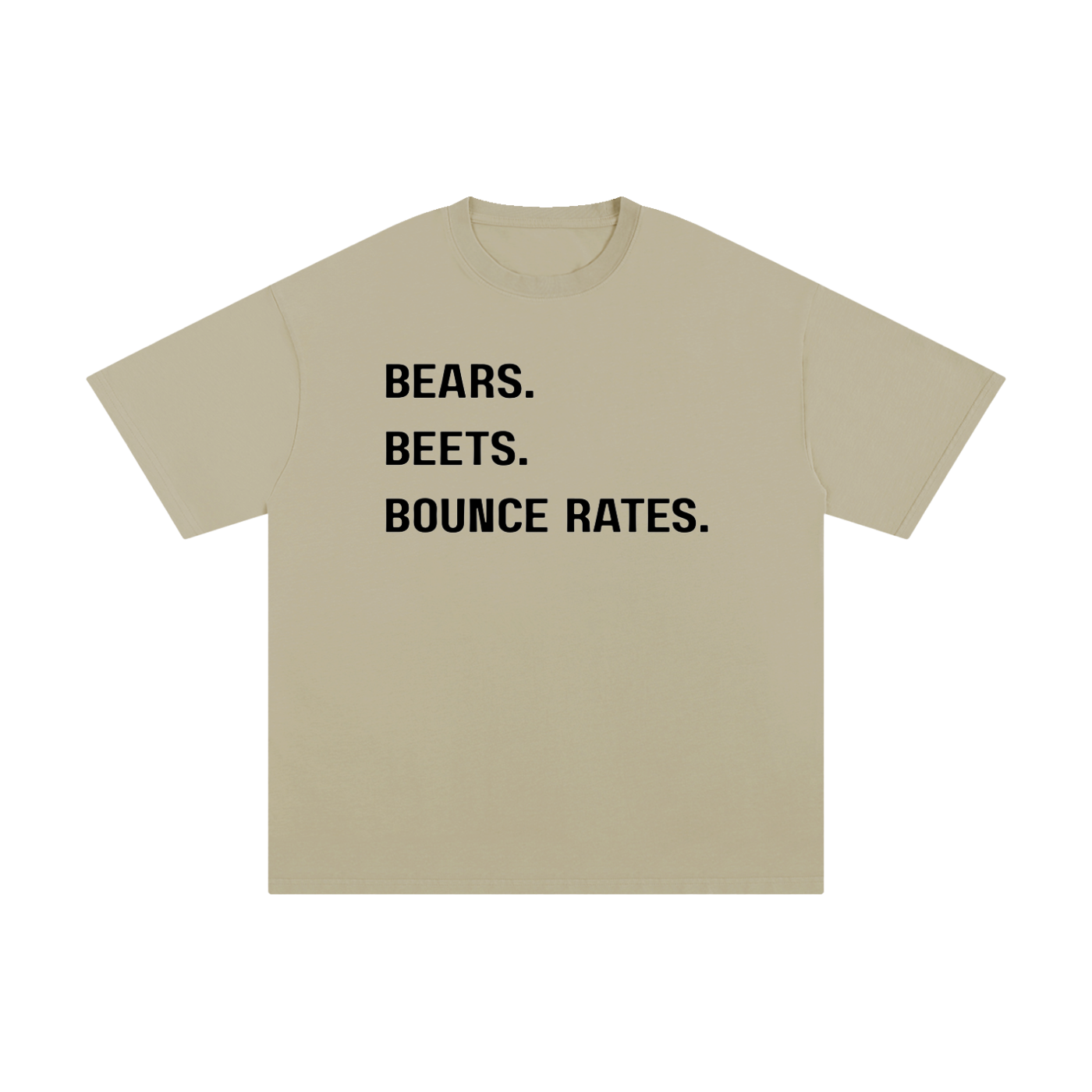Bears, Beets, Bounce Rates | Unisex Pure Cotton T-Shirt