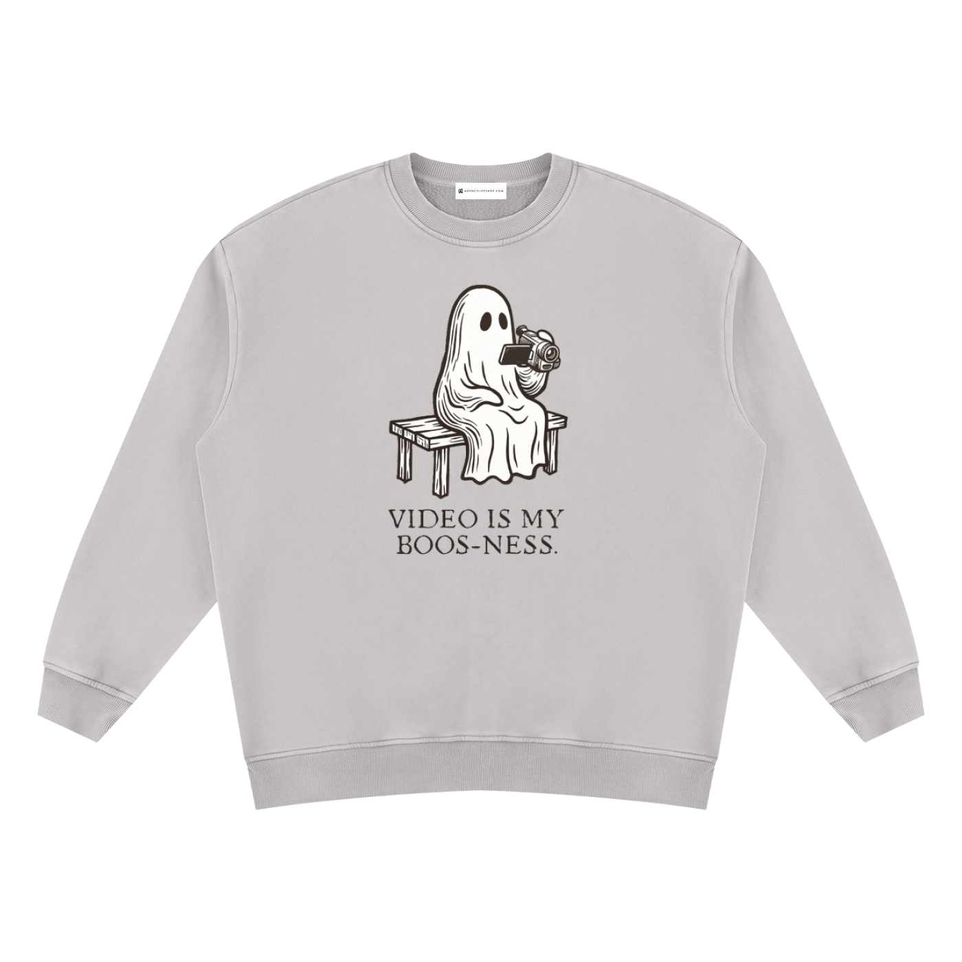 Video is My Boos-ness | Unisex Vintage Wash Fleece Sweatshirt
