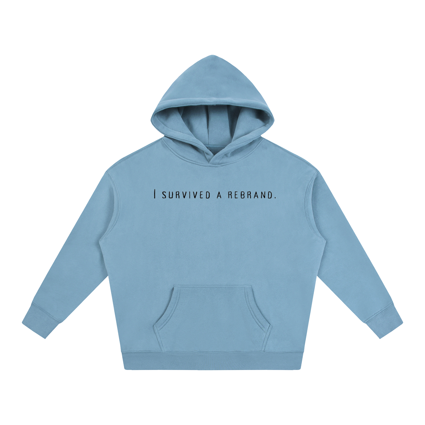 I Survived A Rebrand | Oversize Fleeced Hoodie