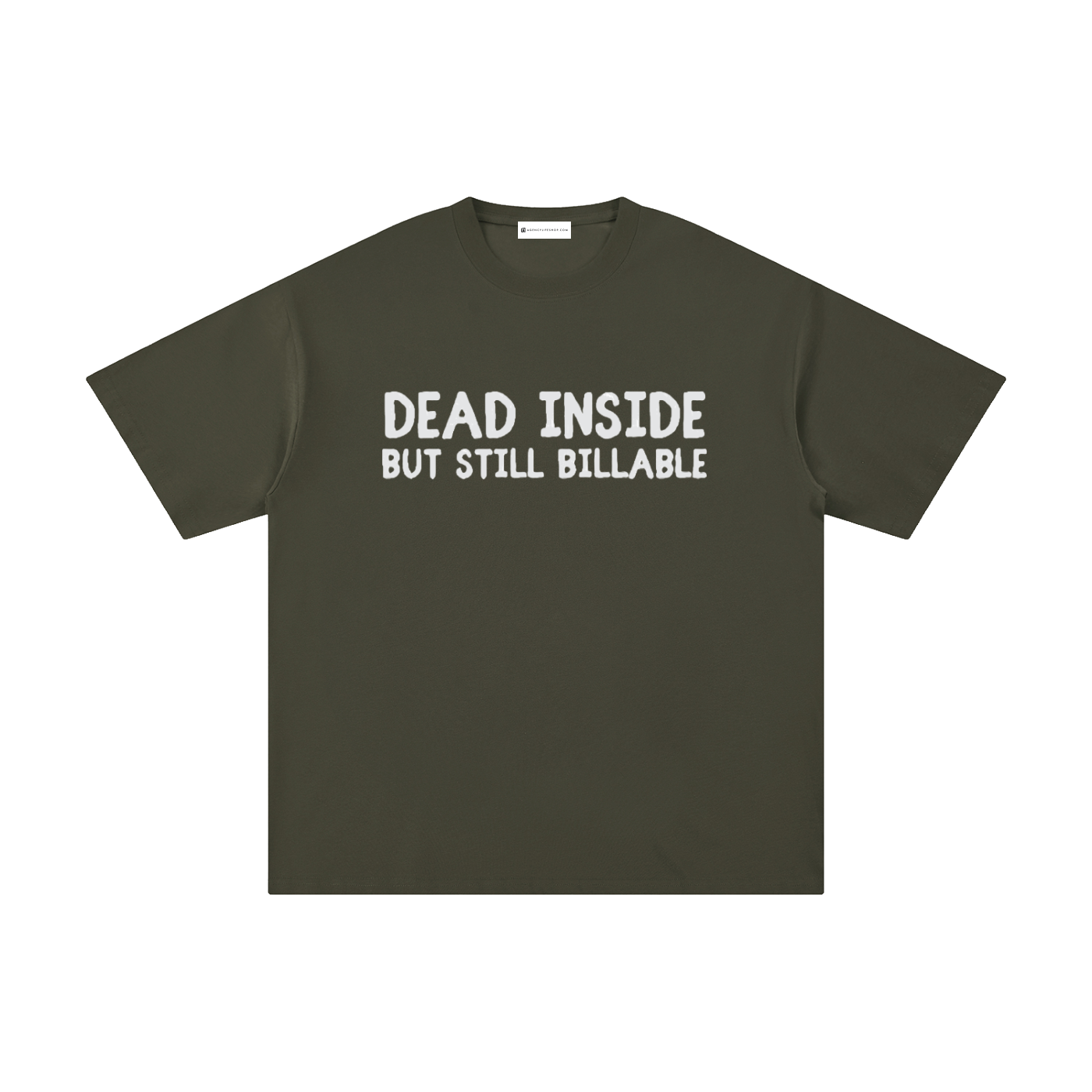 Dead Inside But Still Billable | Unisex Pure Cotton T-Shirt