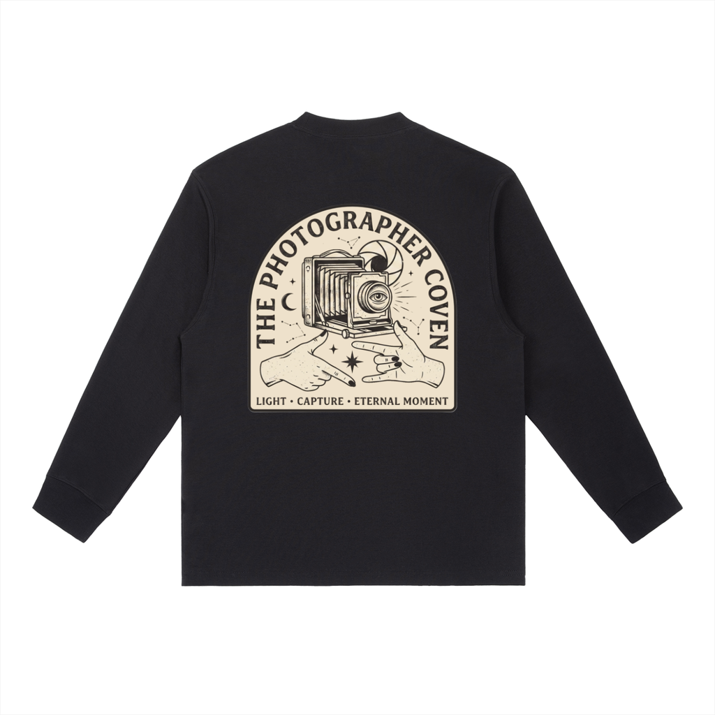 The Photographer Coven | Essential Crewneck Long-Sleeve T-Shirt