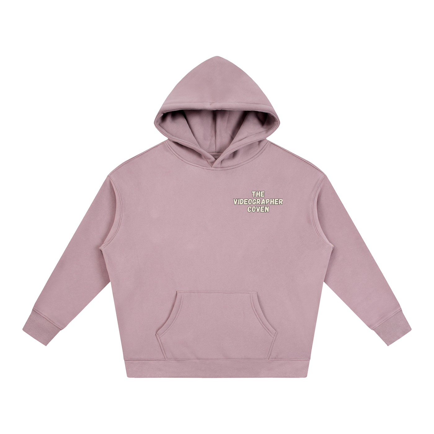 The Videographer Coven | Oversized Fleeced Hoodie