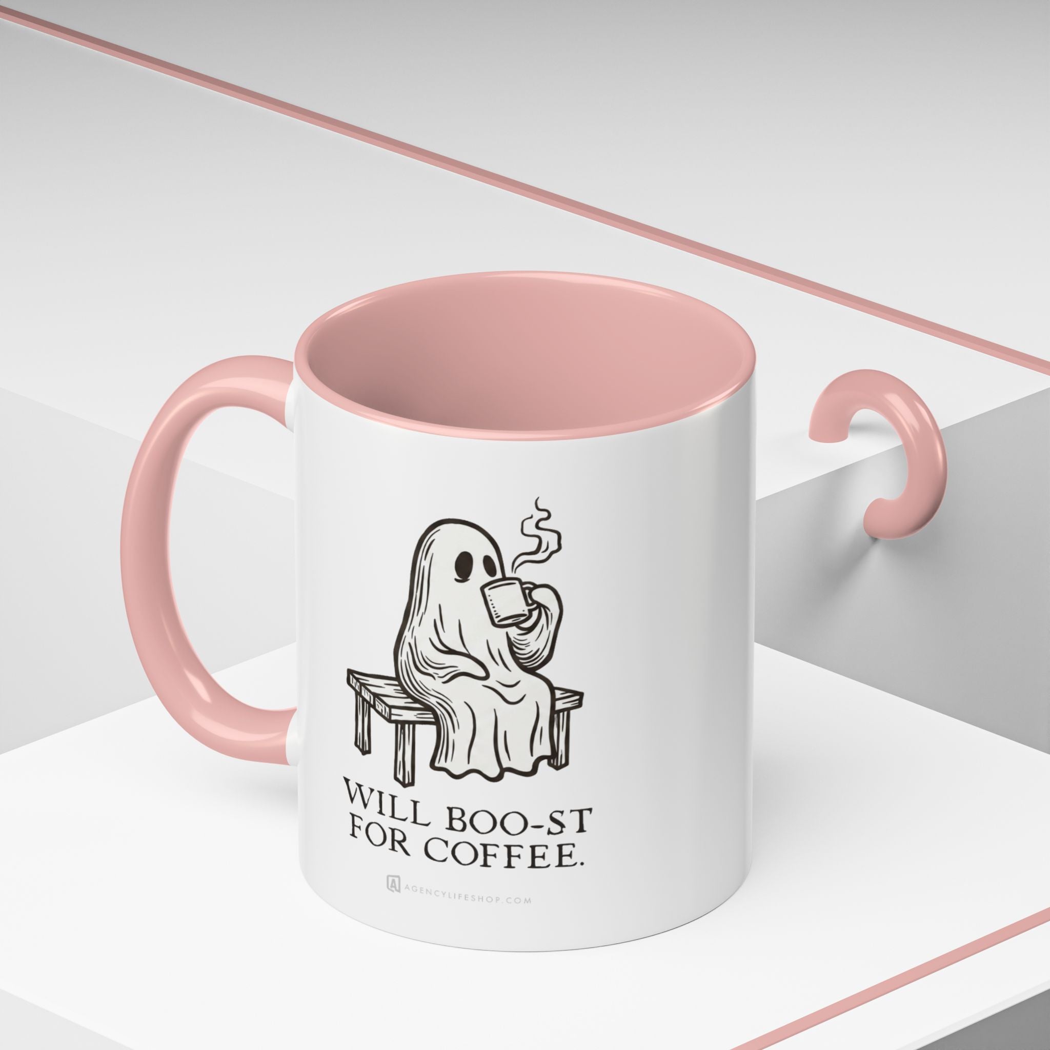 Will Boo-st for Coffee | Accent Mug (11/15oz)
