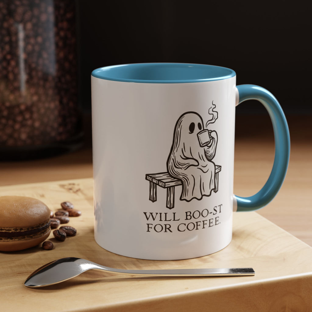 Will Boo-st for Coffee | Accent Mug (11/15oz)