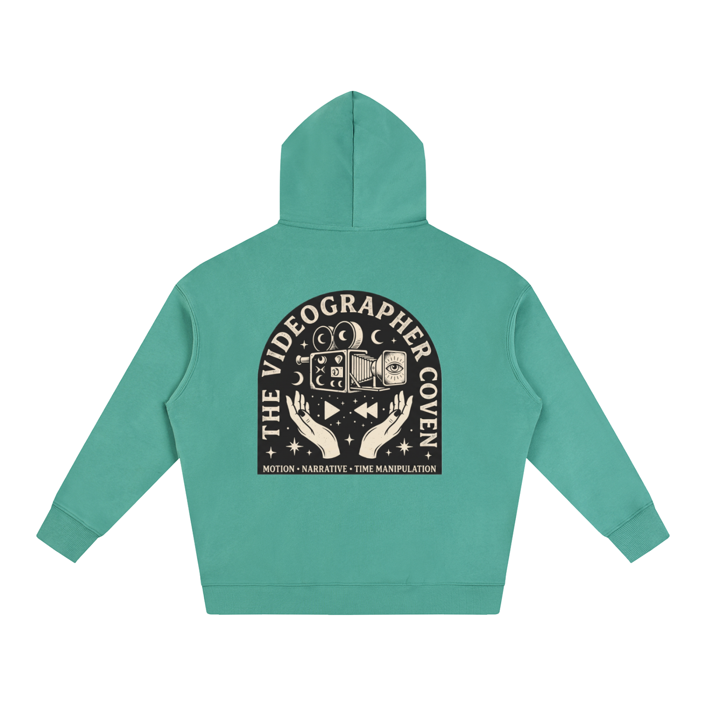 The Videographer Coven | Oversized Fleeced Hoodie