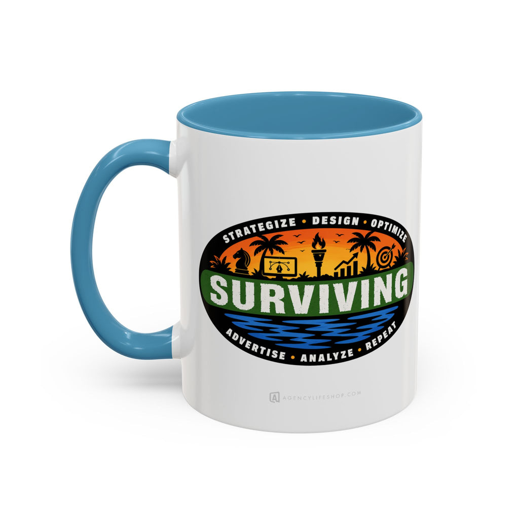 Surviving in Marketing | Coffee Mug