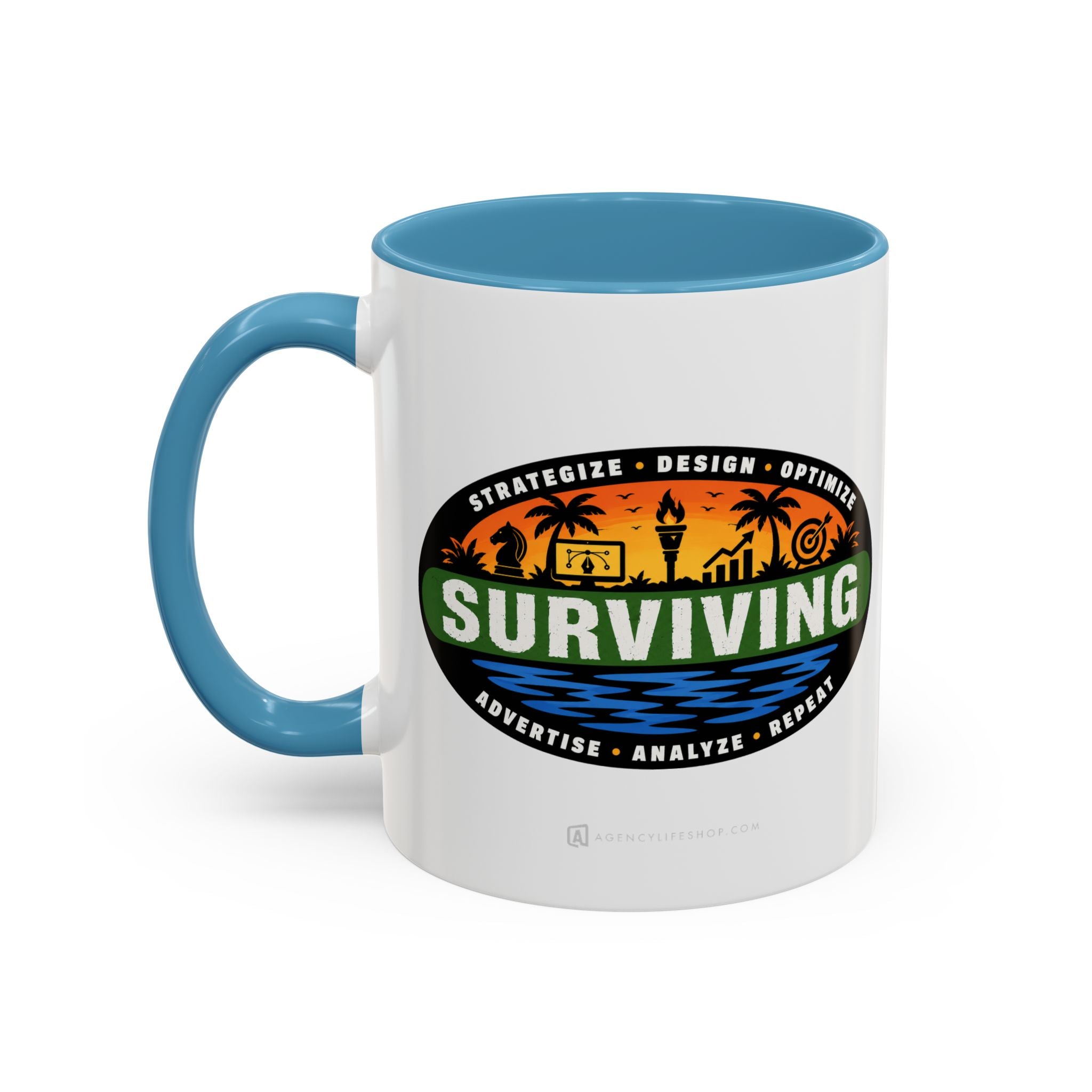 Surviving in Marketing | Coffee Mug
