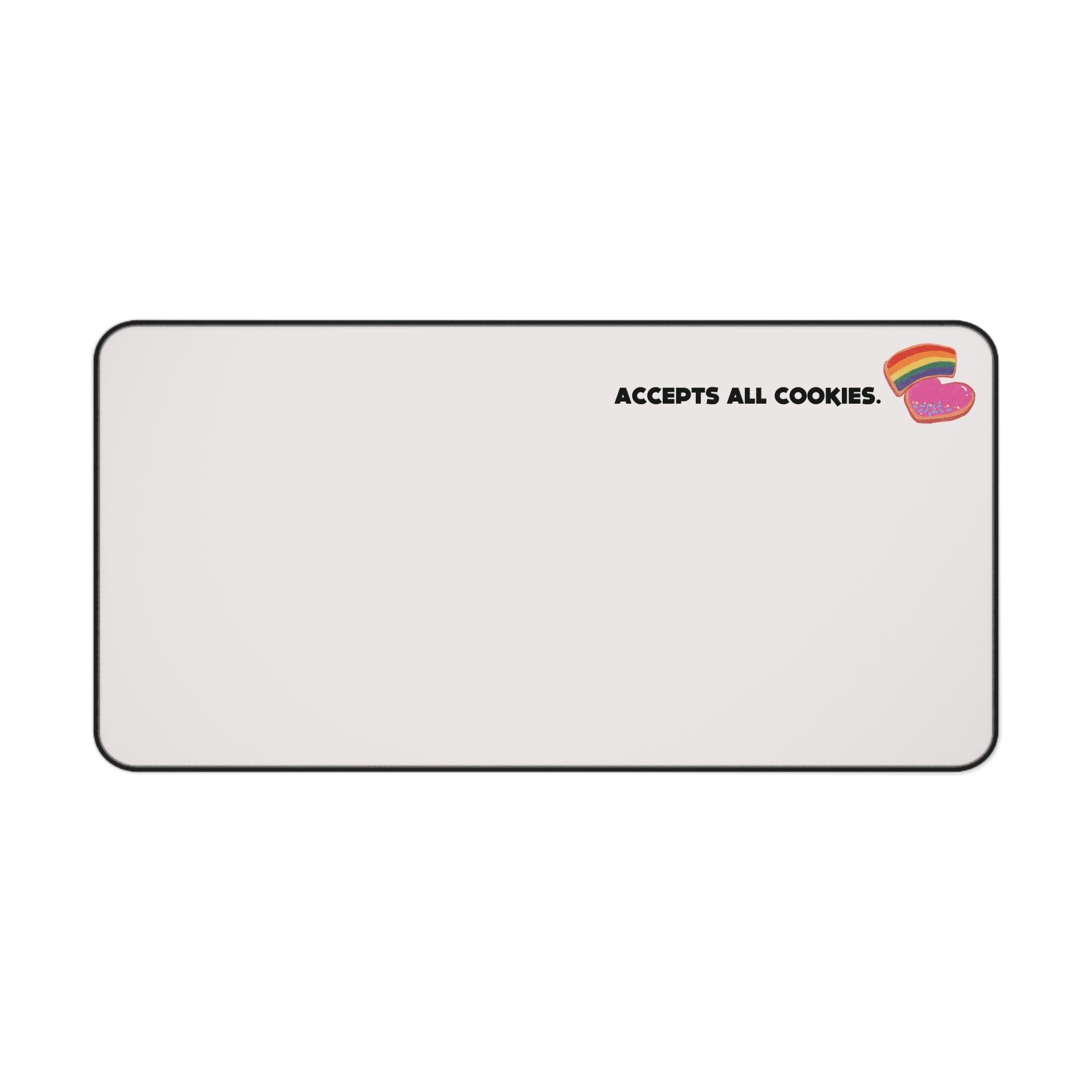Accepts All Cookies | Desk Mat