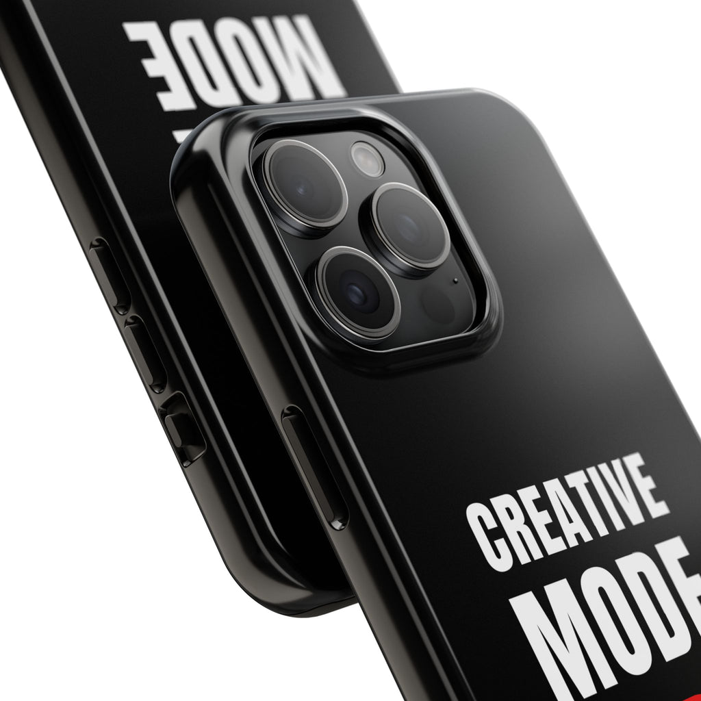 Tough Phone Case — "Creative Mode On" Protective Phone Cover