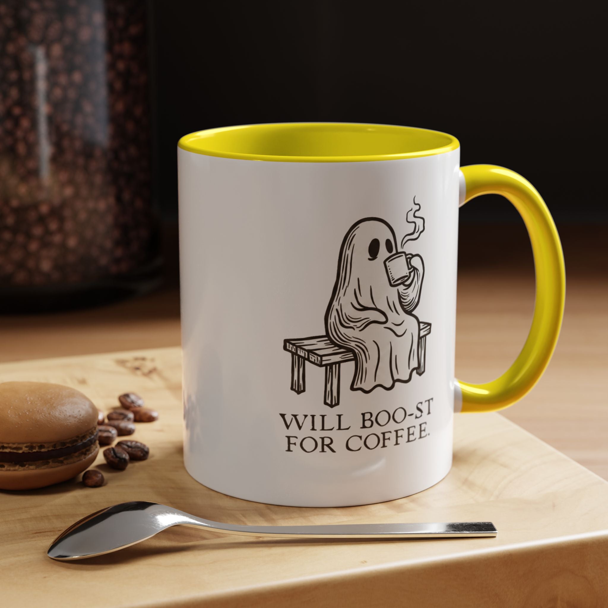 Will Boo-st for Coffee | Accent Mug (11/15oz)