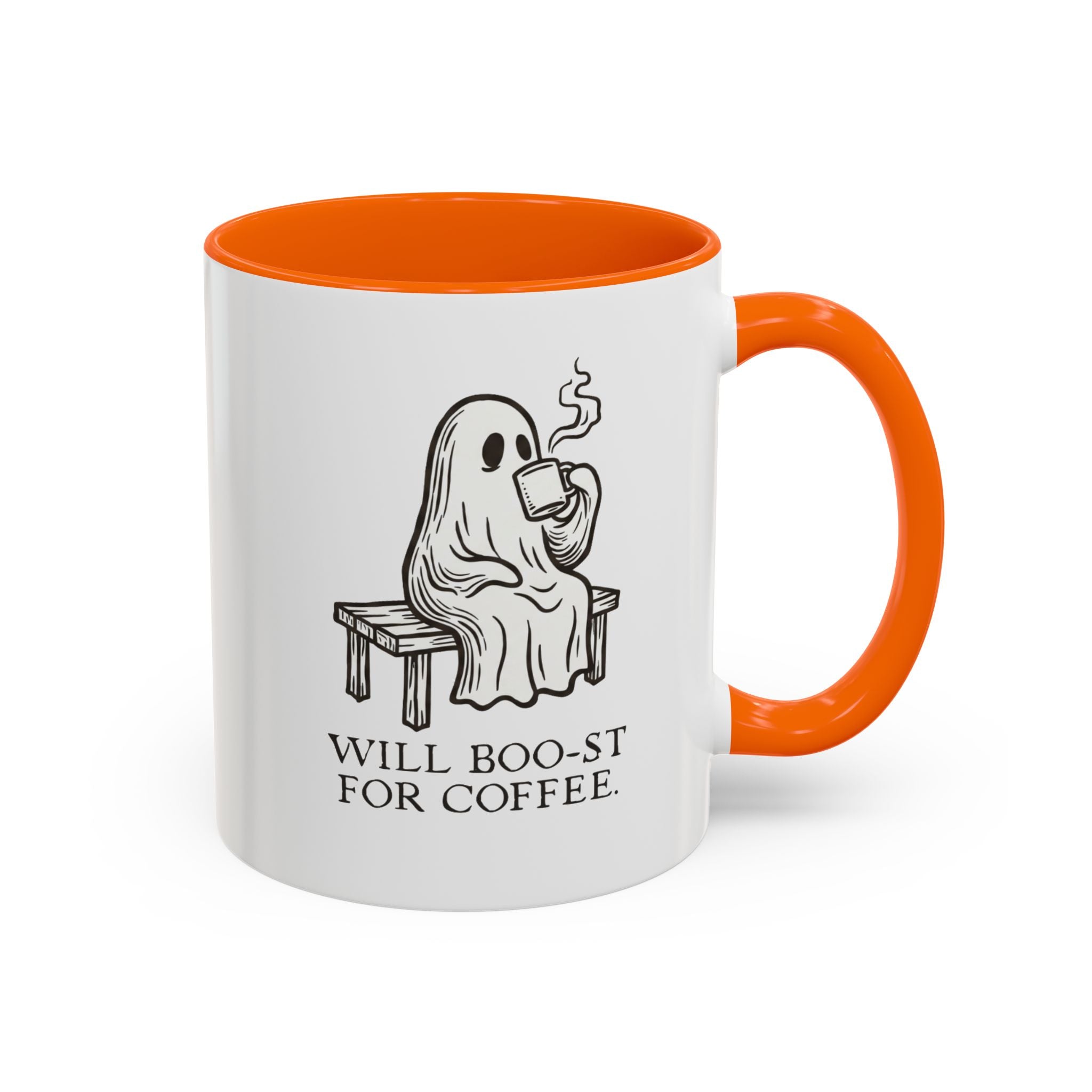 Will Boo-st for Coffee | Accent Mug (11/15oz)