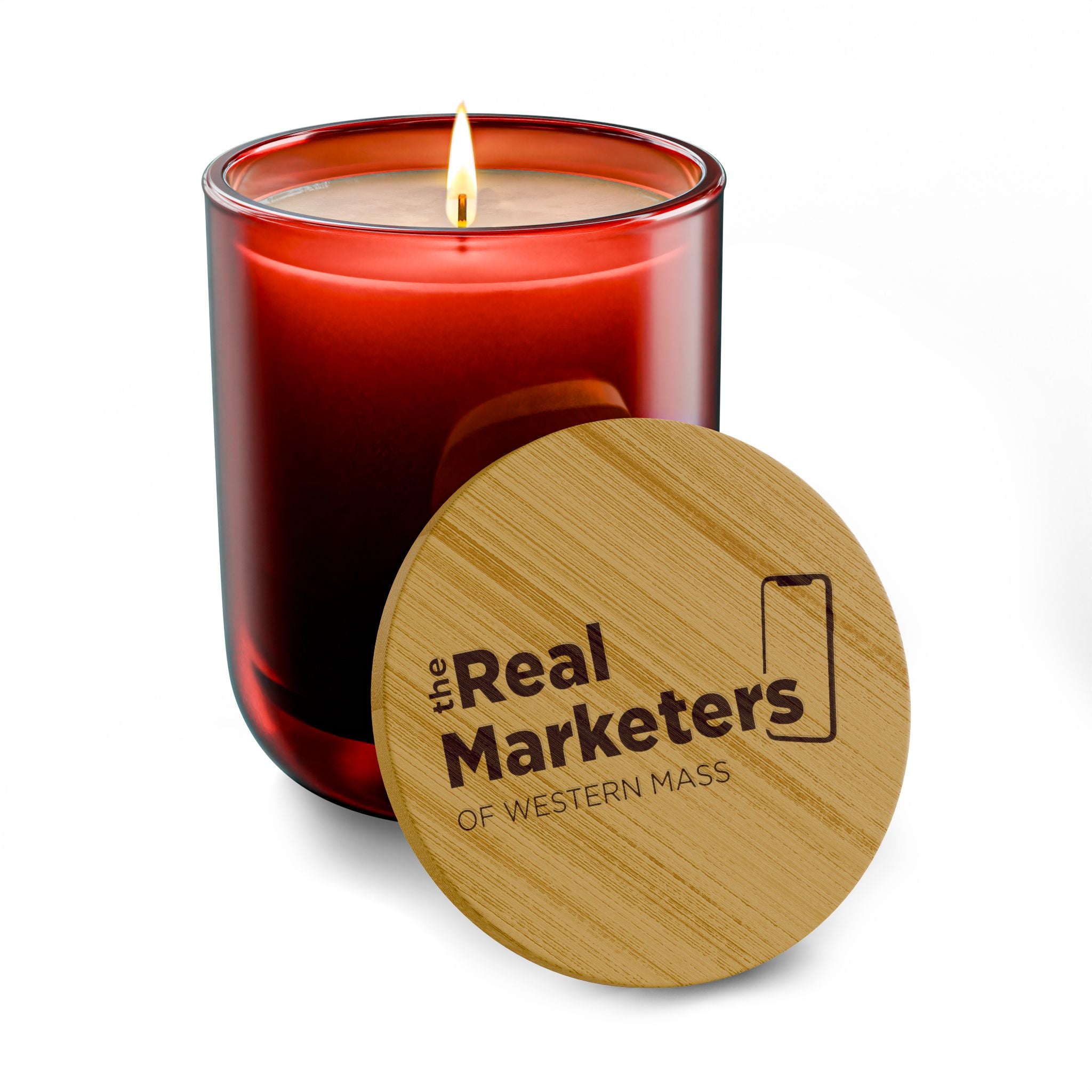 Real Marketers of Western Massachusetts | Engraved 14oz Scented Soy Candle