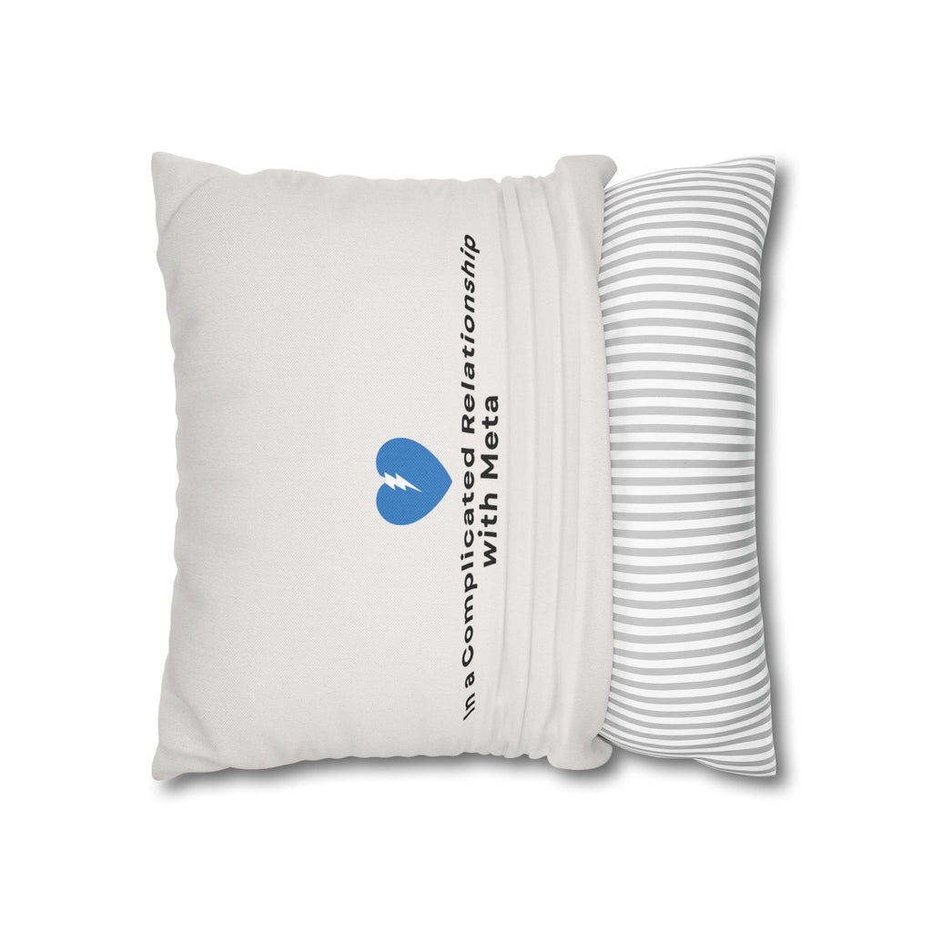 Complicated Relationship | Polyester Square Pillowcase