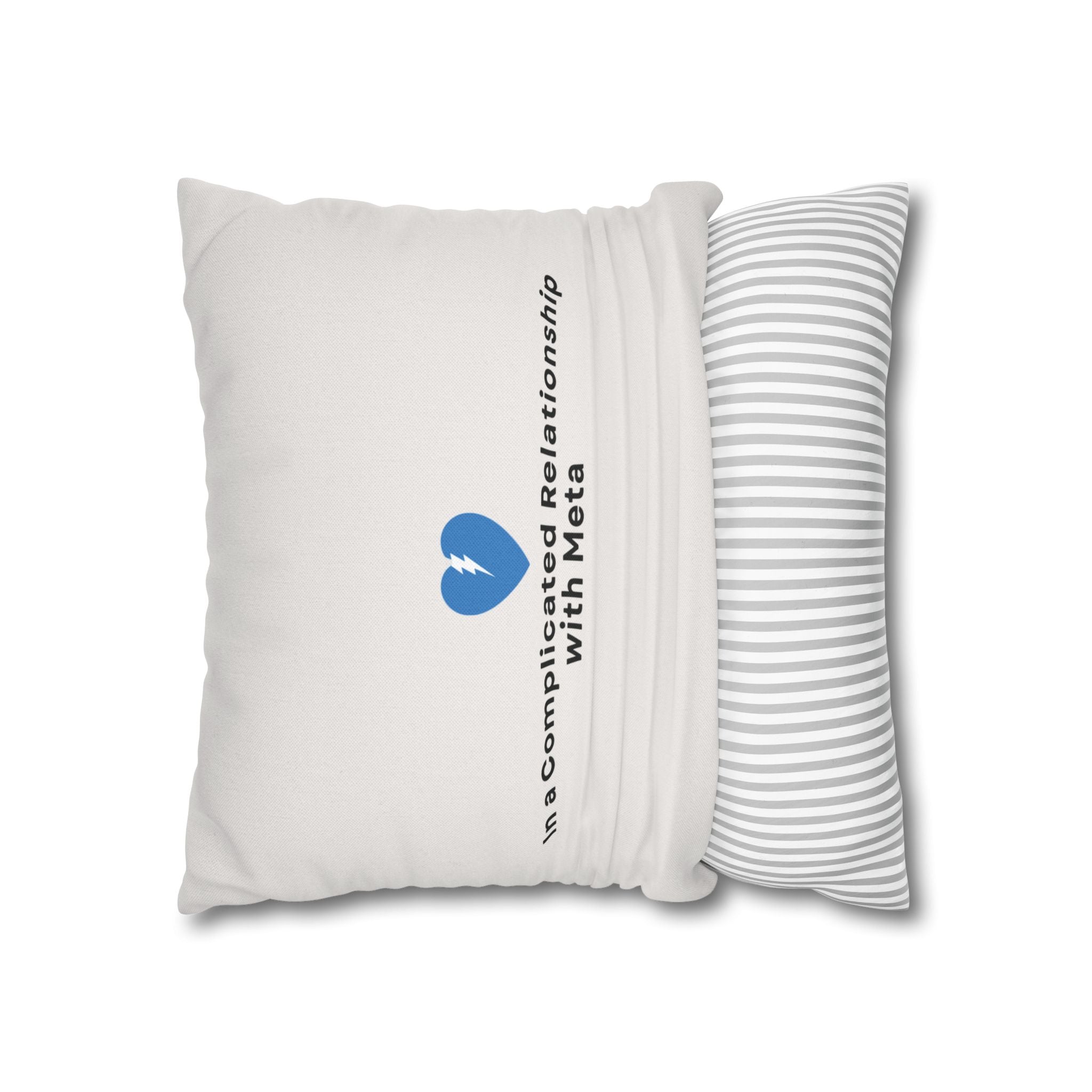 Complicated Relationship | Polyester Square Pillowcase