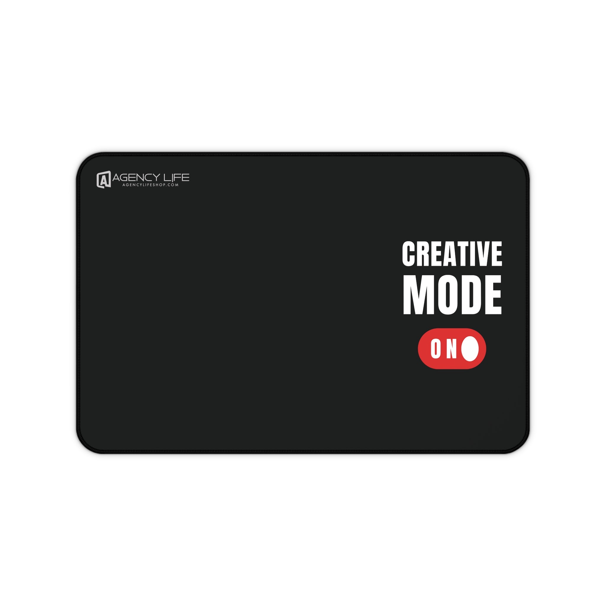 Creative Mode: On | Desk Mat