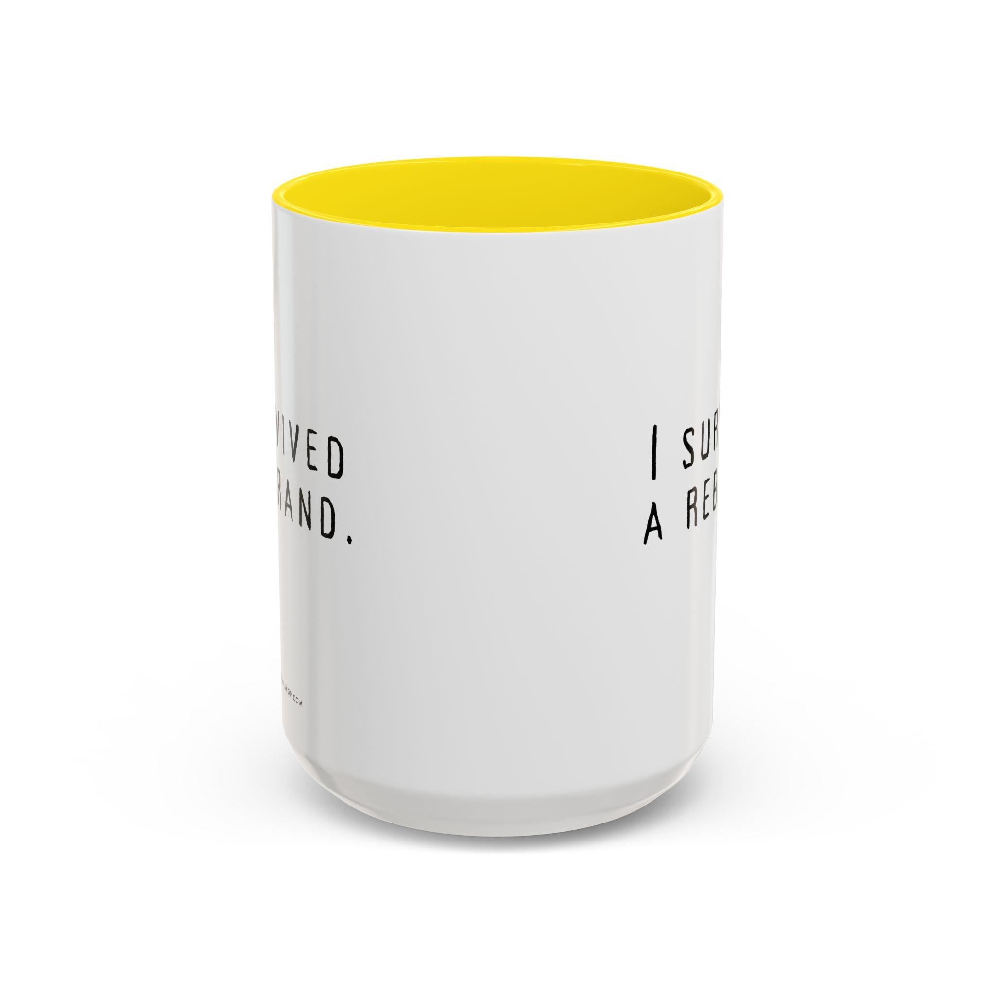 I Survived A Rebrand | Accent Coffee Mug (11, 15oz)
