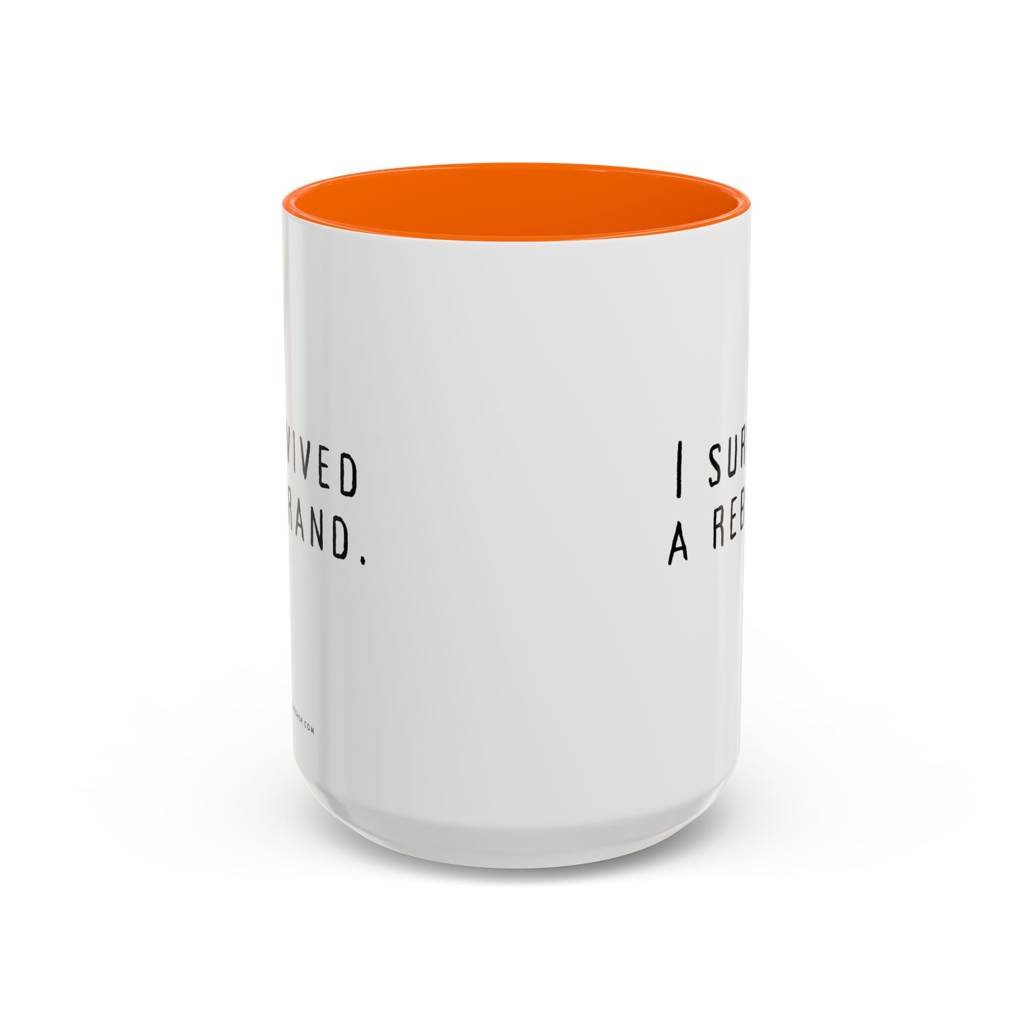I Survived A Rebrand | Accent Coffee Mug (11, 15oz)