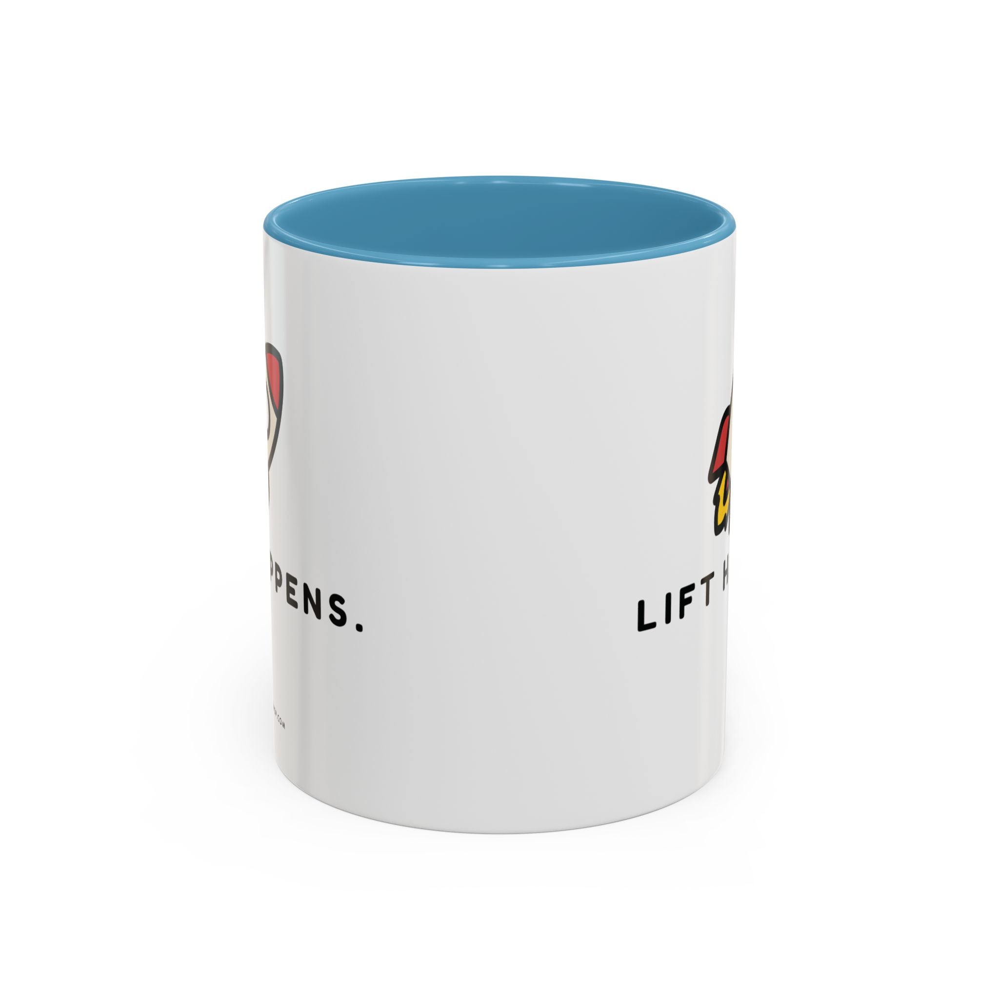 Lift Happens | Accent Coffee Mug (11, 15oz)