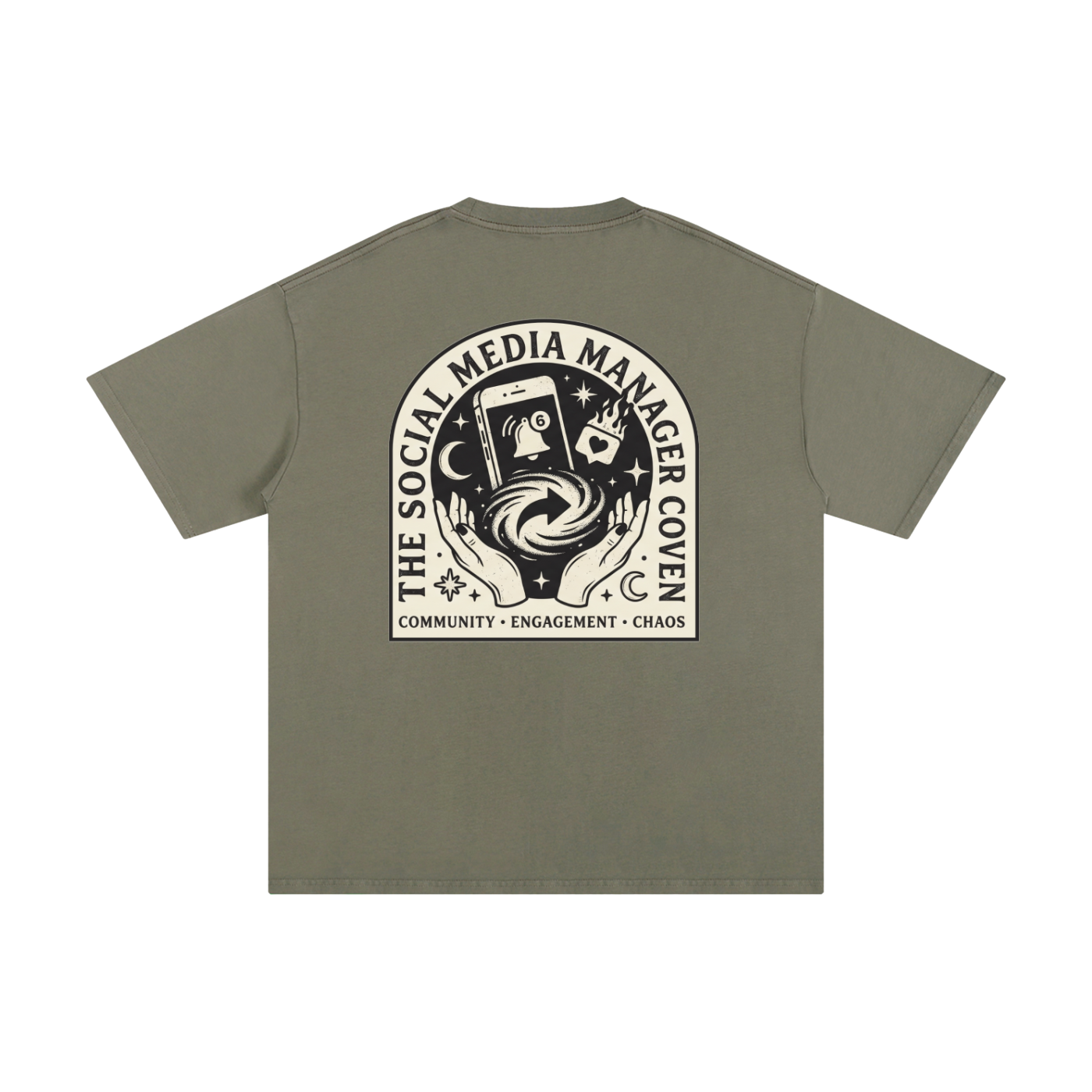 The Social Media Manager Coven | Unisex Pure Cotton T-Shirt