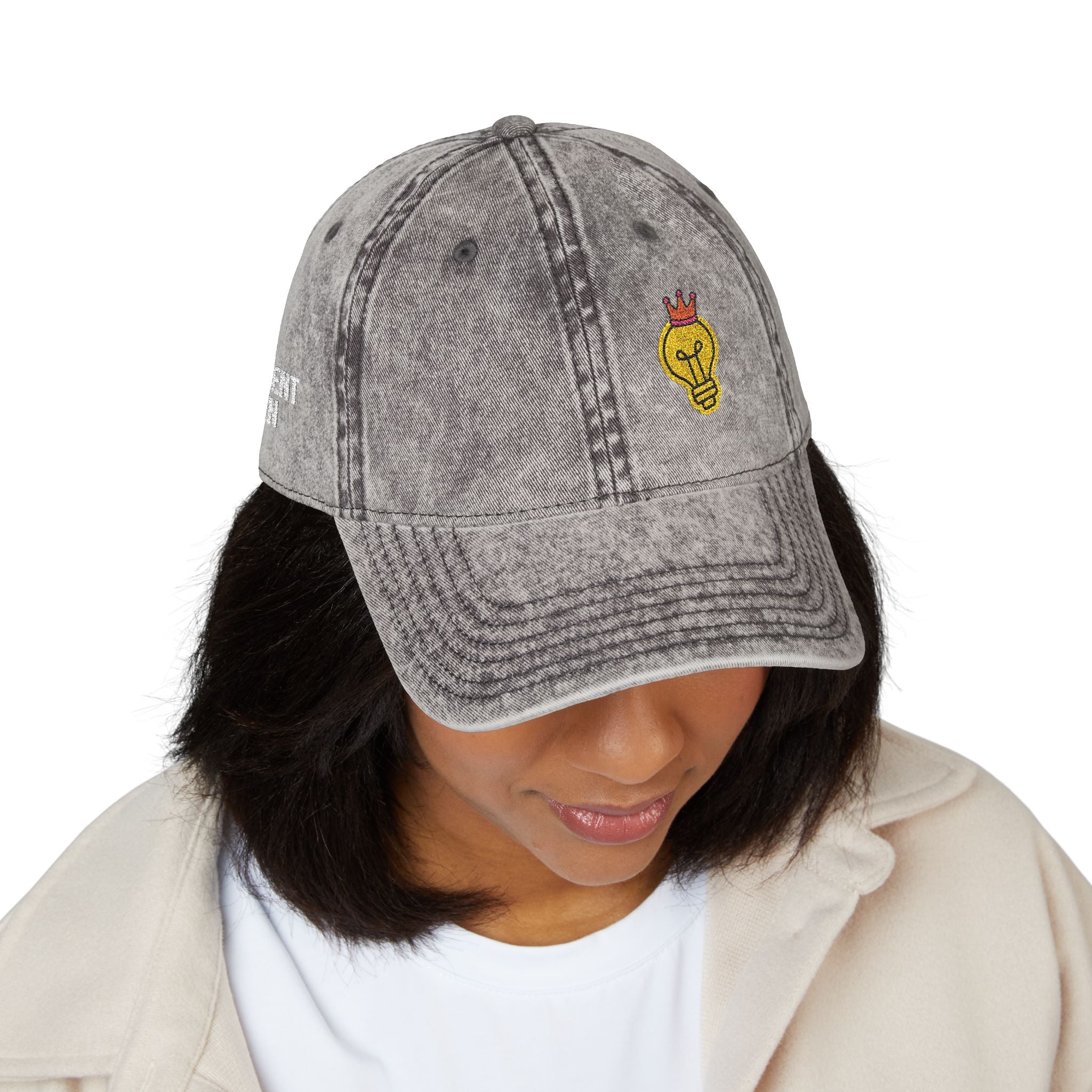 Content Queen | Vintage Embroidered Baseball Cap