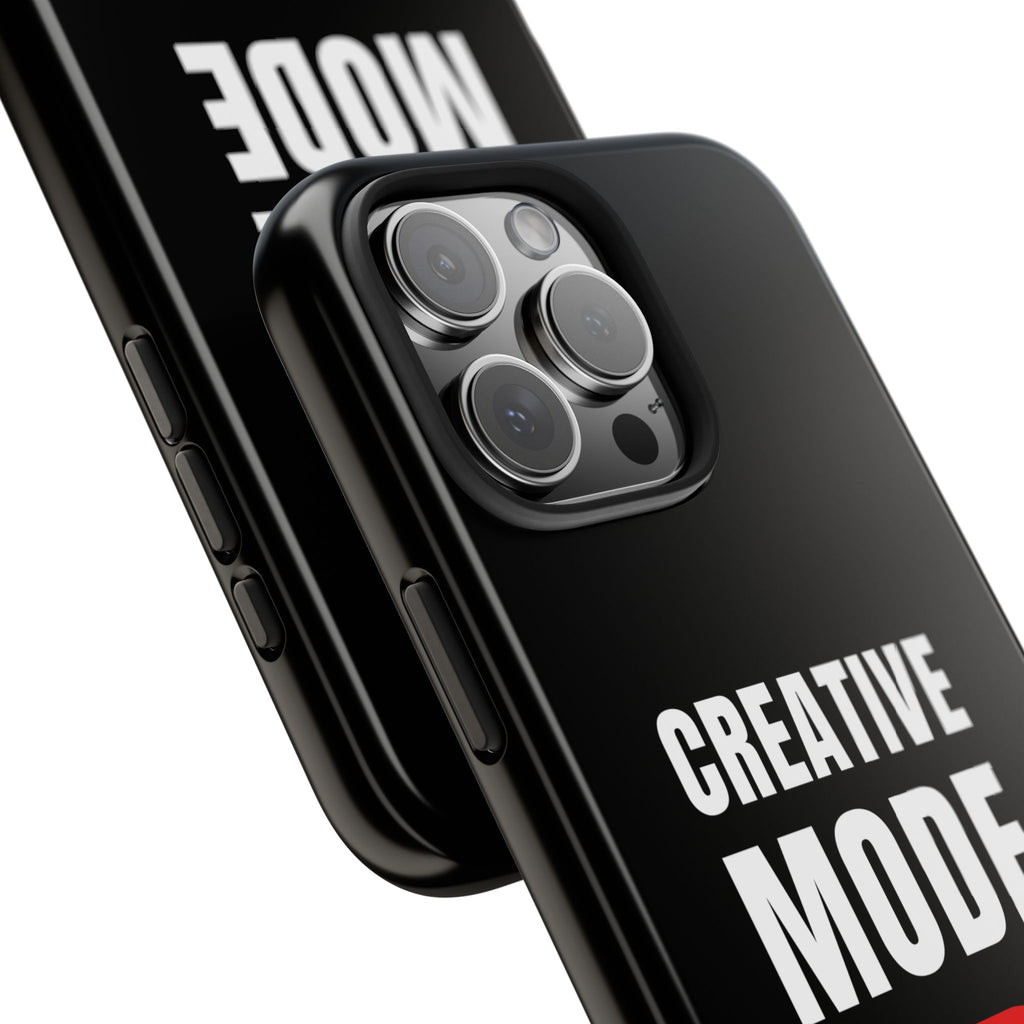 Tough Phone Case — "Creative Mode On" Protective Phone Cover