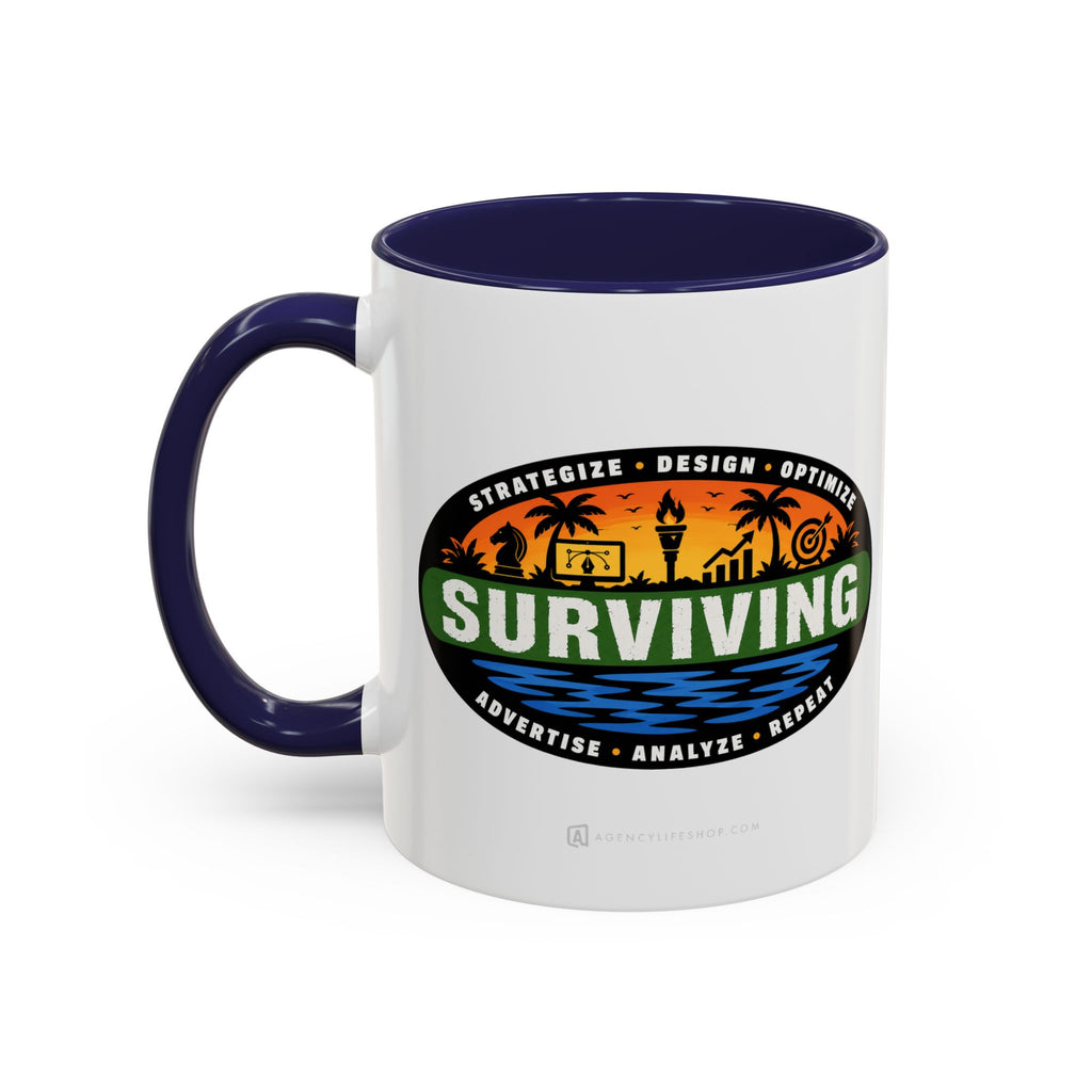 Surviving in Marketing | Coffee Mug