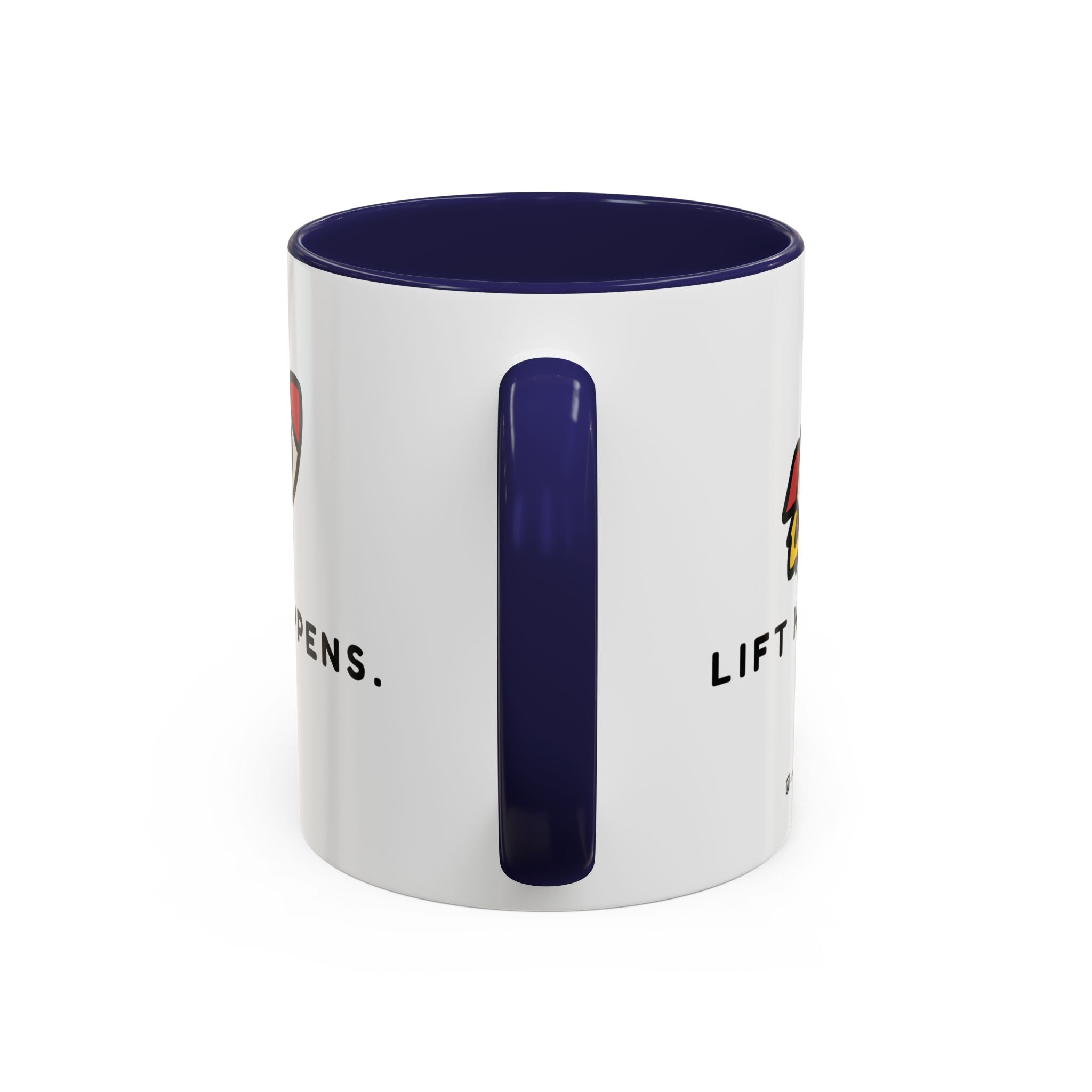 Lift Happens | Accent Coffee Mug (11, 15oz)