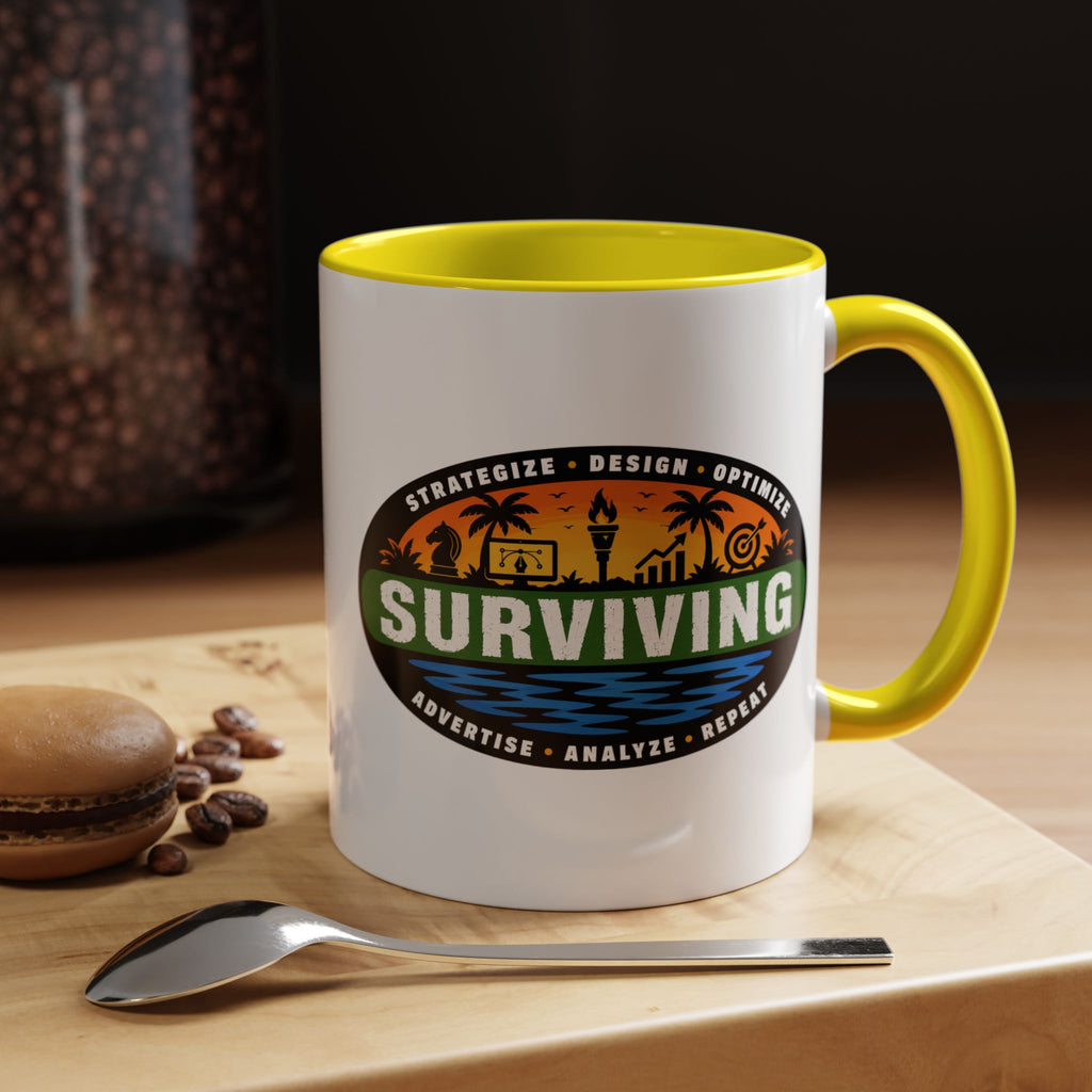 Surviving in Marketing | Coffee Mug