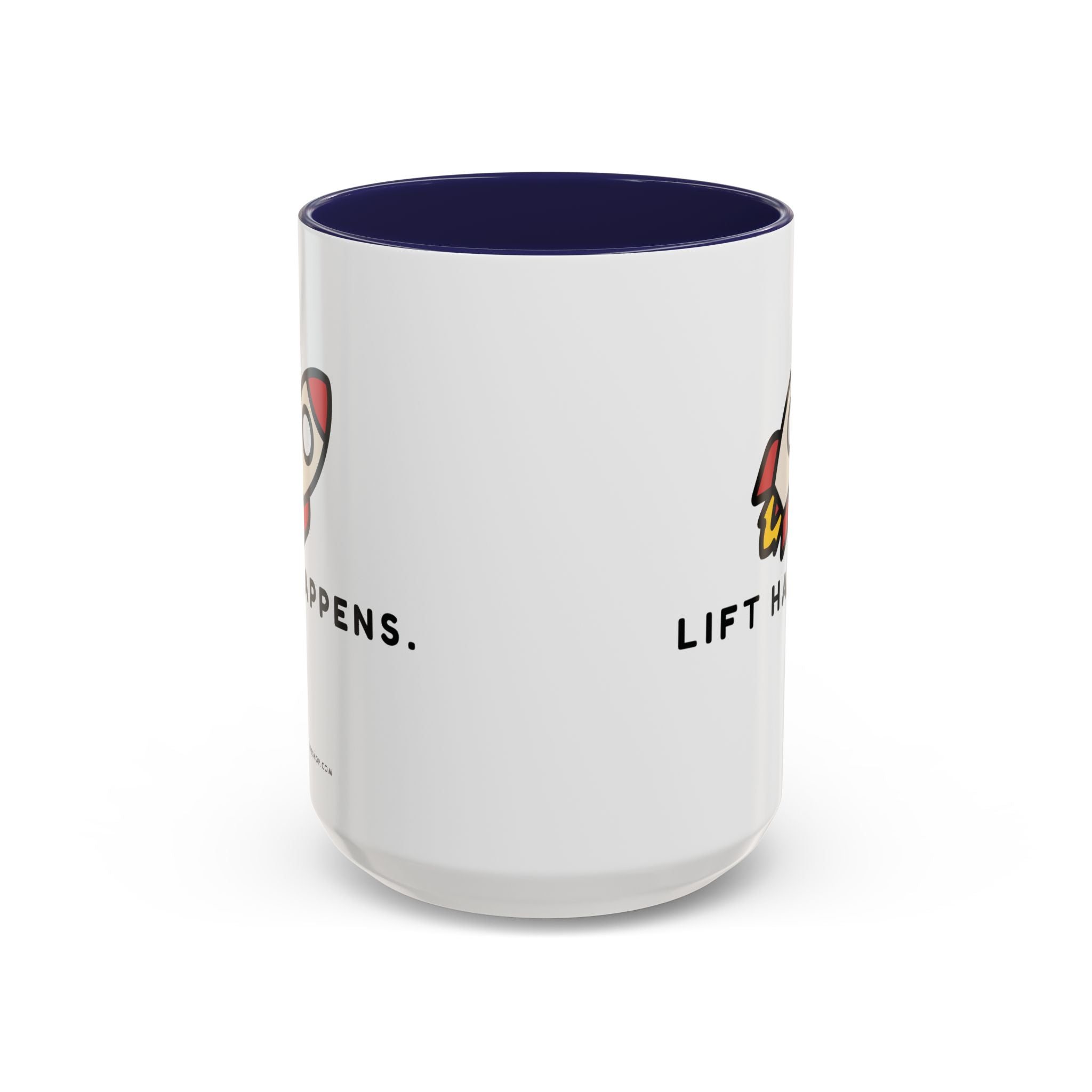 Lift Happens | Accent Coffee Mug (11, 15oz)