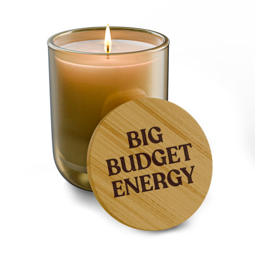 Big Budget Energy | Engraved 14oz Scented Soy Candle