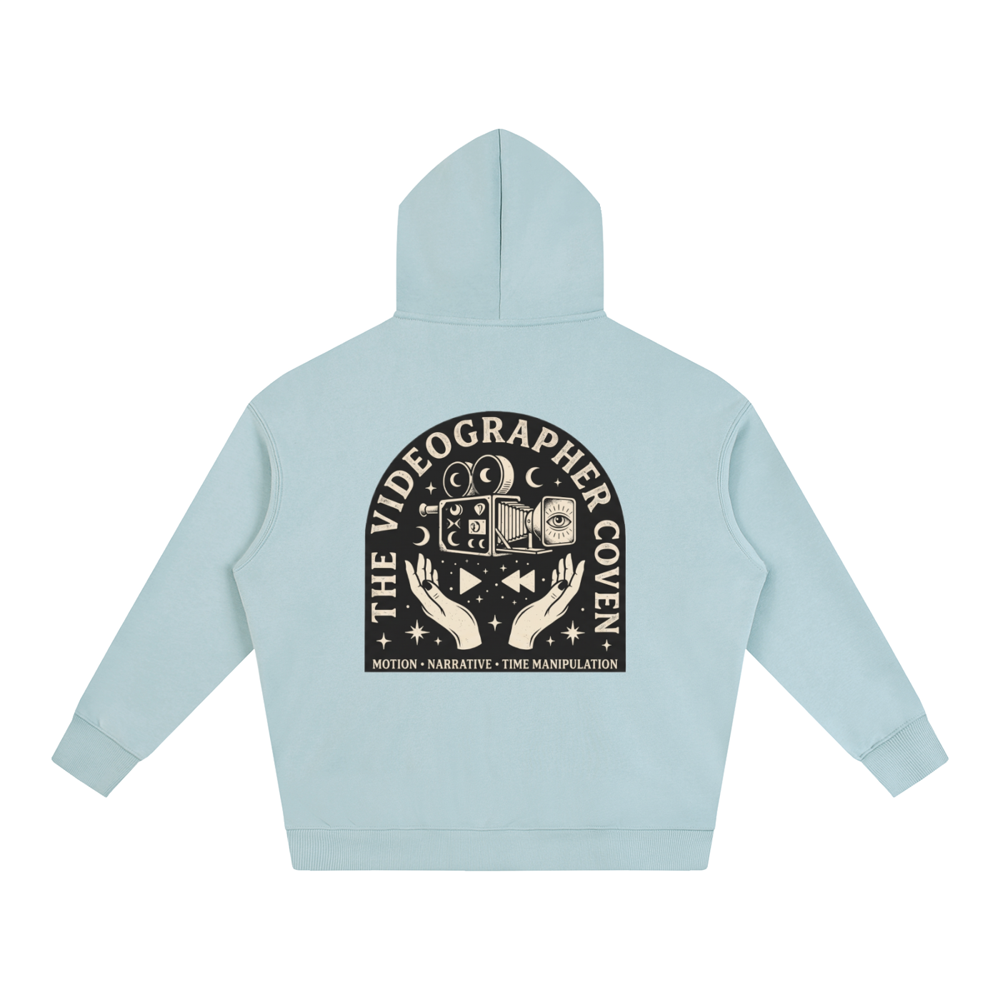 The Videographer Coven | Oversized Fleeced Hoodie