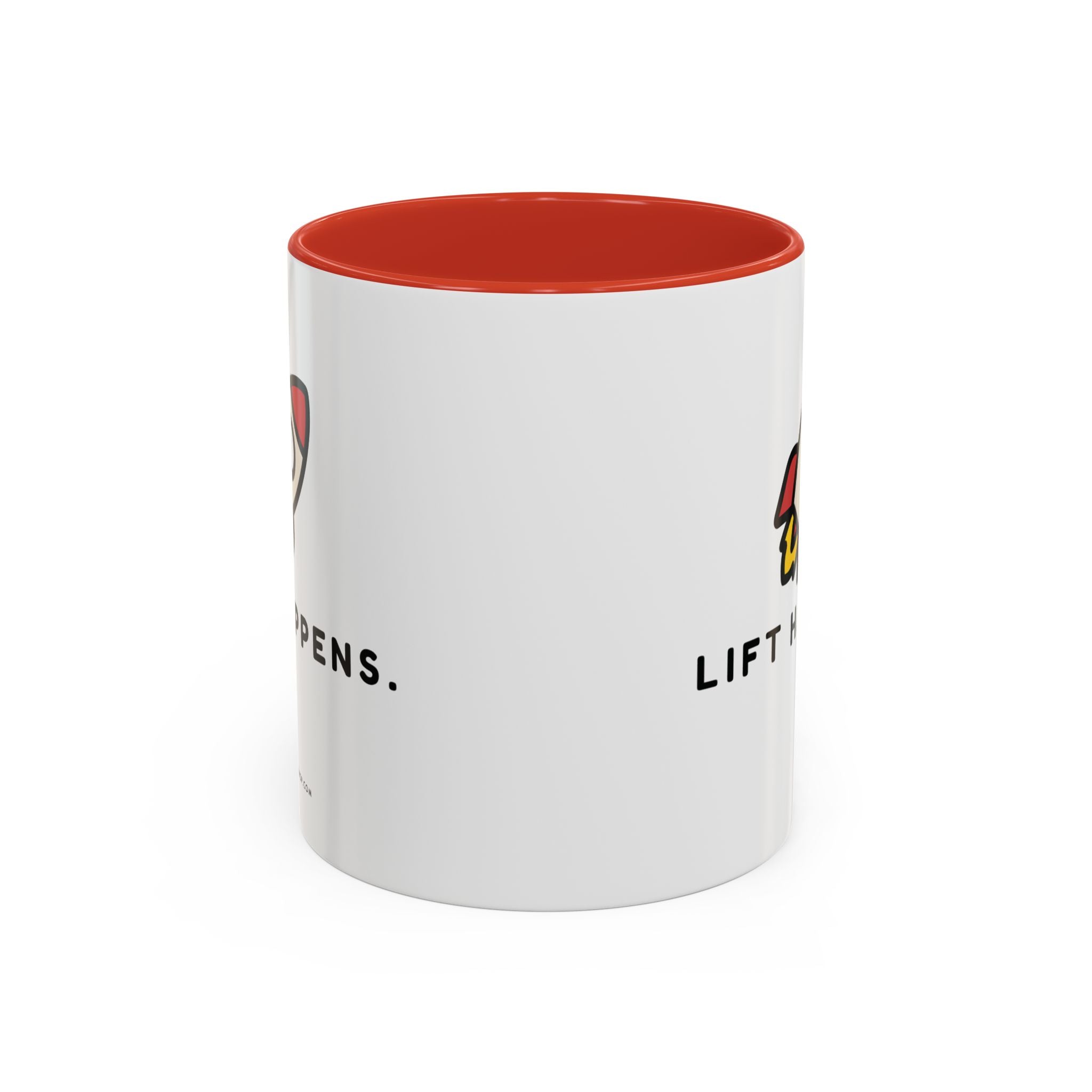 Lift Happens | Accent Coffee Mug (11, 15oz)