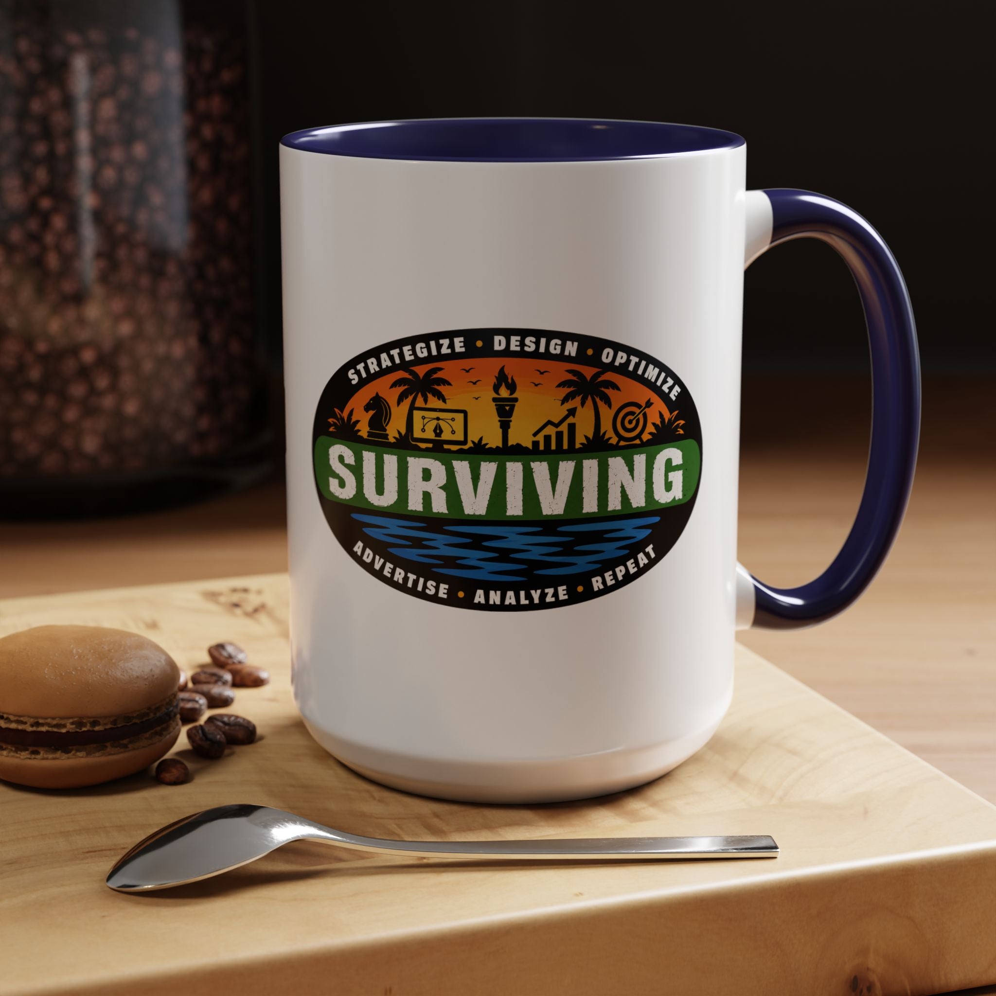 Surviving in Marketing | Coffee Mug