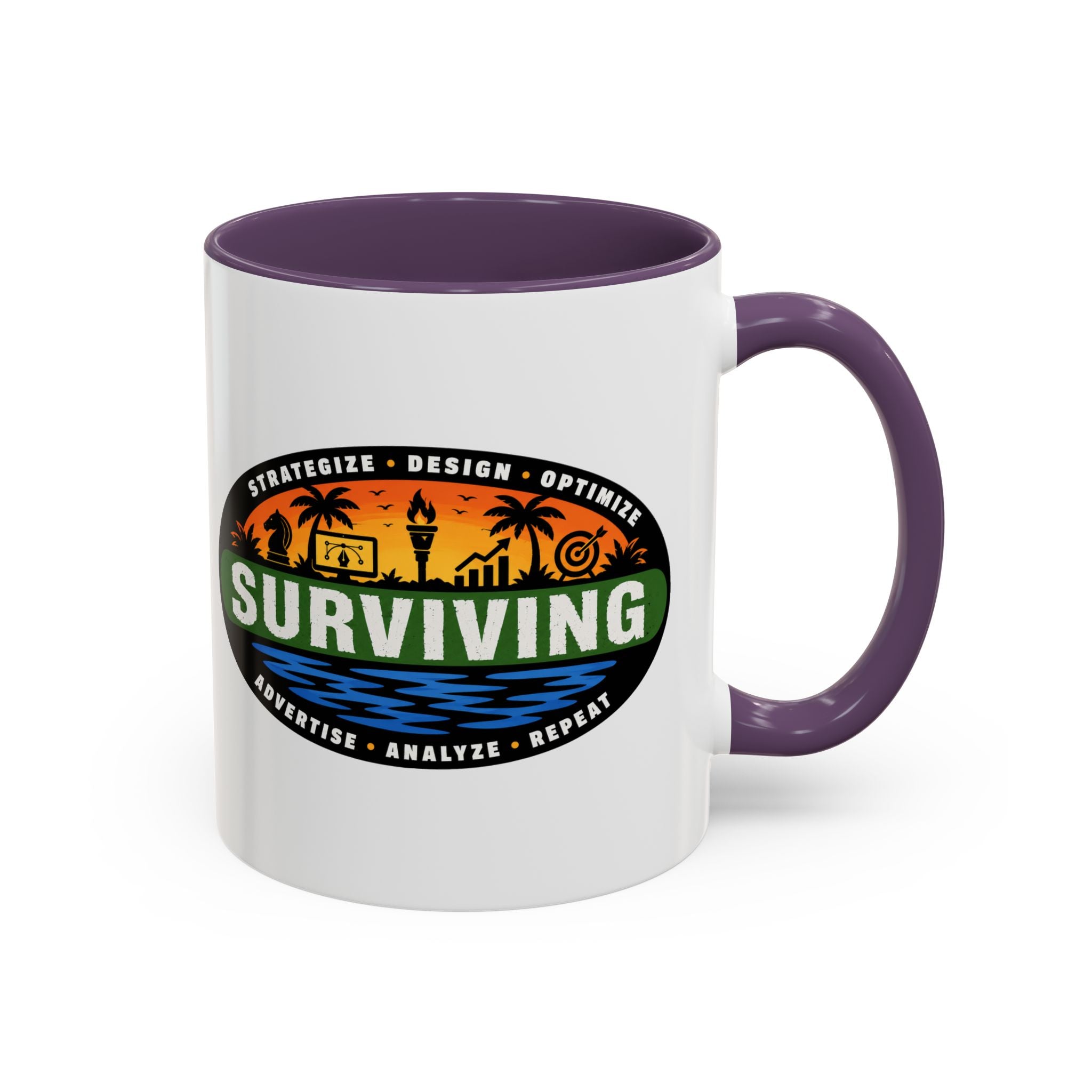 Surviving in Marketing | Coffee Mug