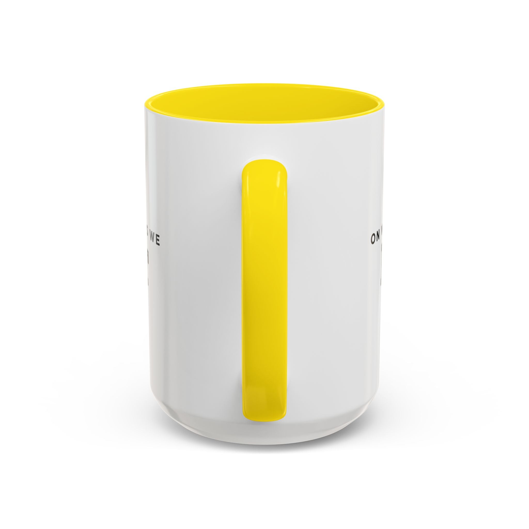 On Wednesdays, We Post | Accent Coffee Mug (11, 15oz)