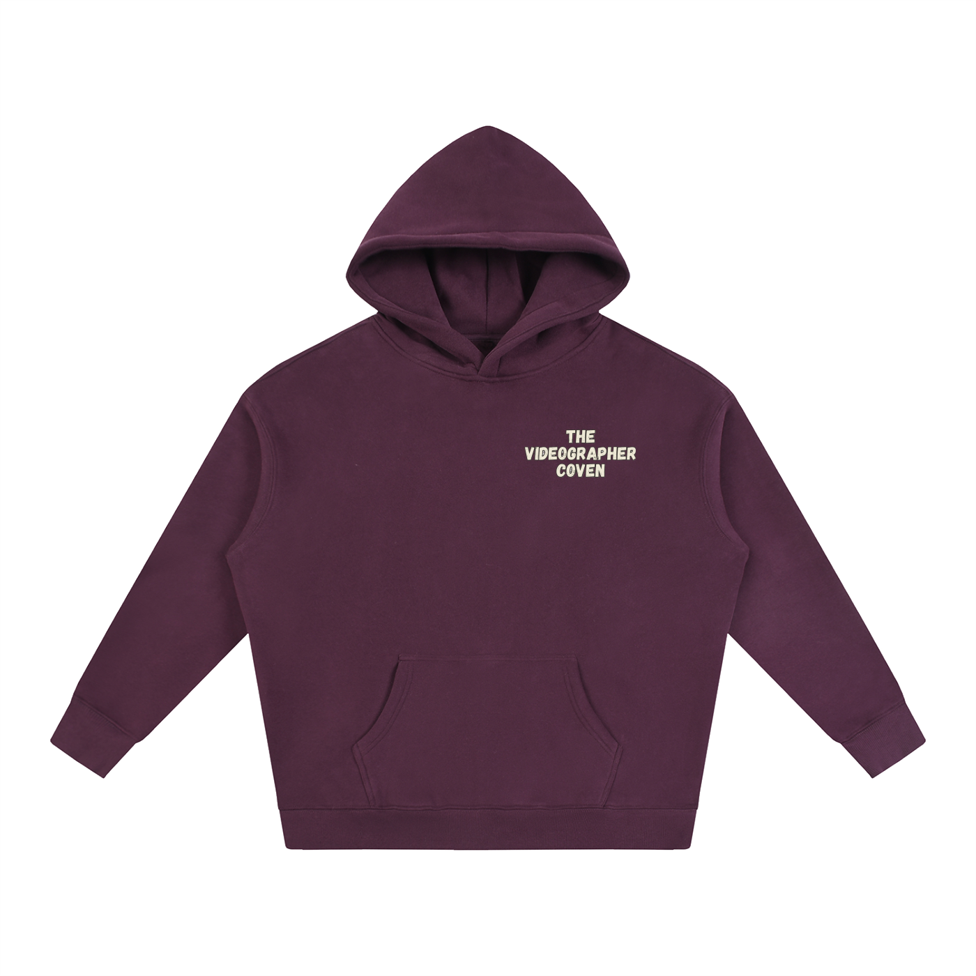 The Videographer Coven | Oversized Fleeced Hoodie