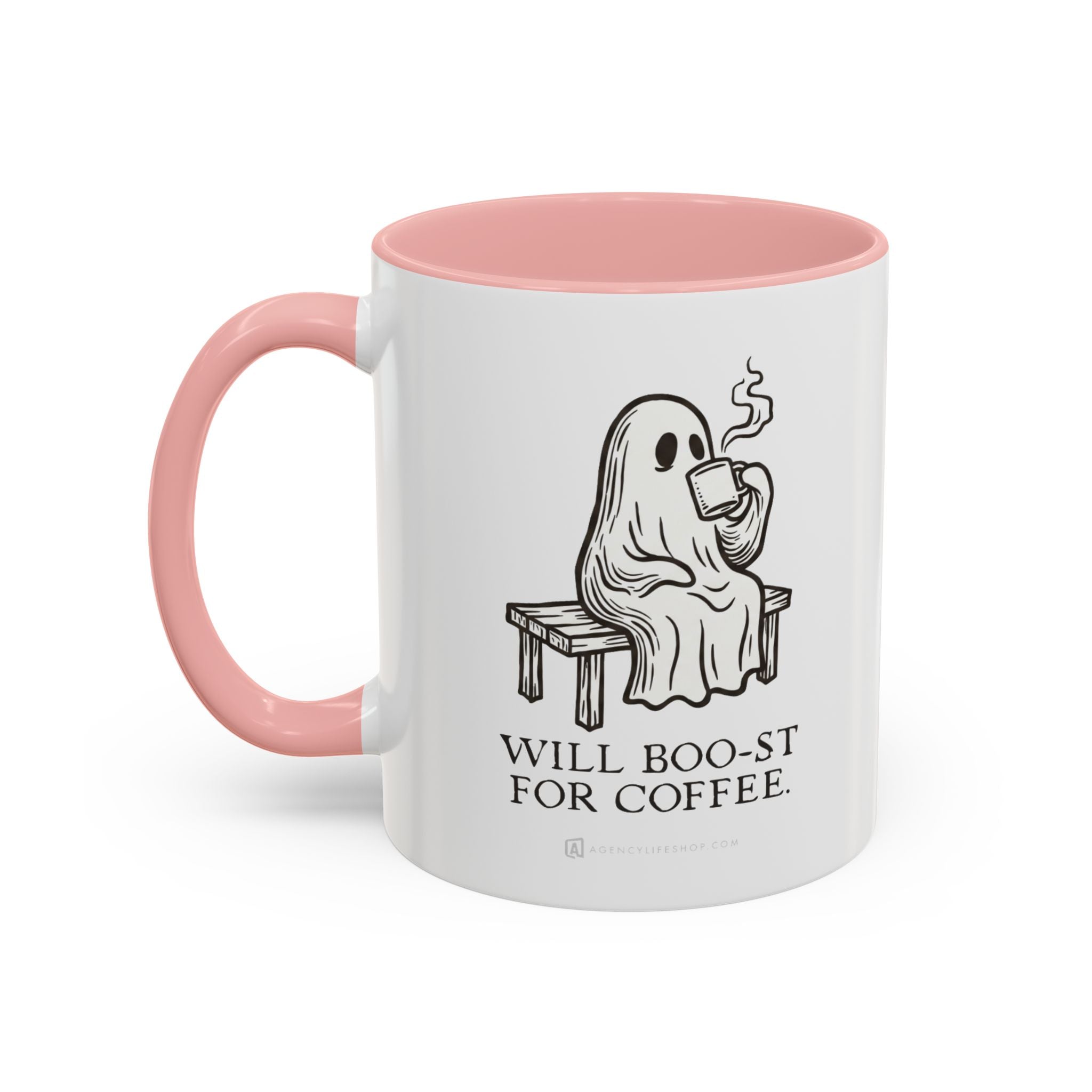 Will Boo-st for Coffee | Accent Mug (11/15oz)