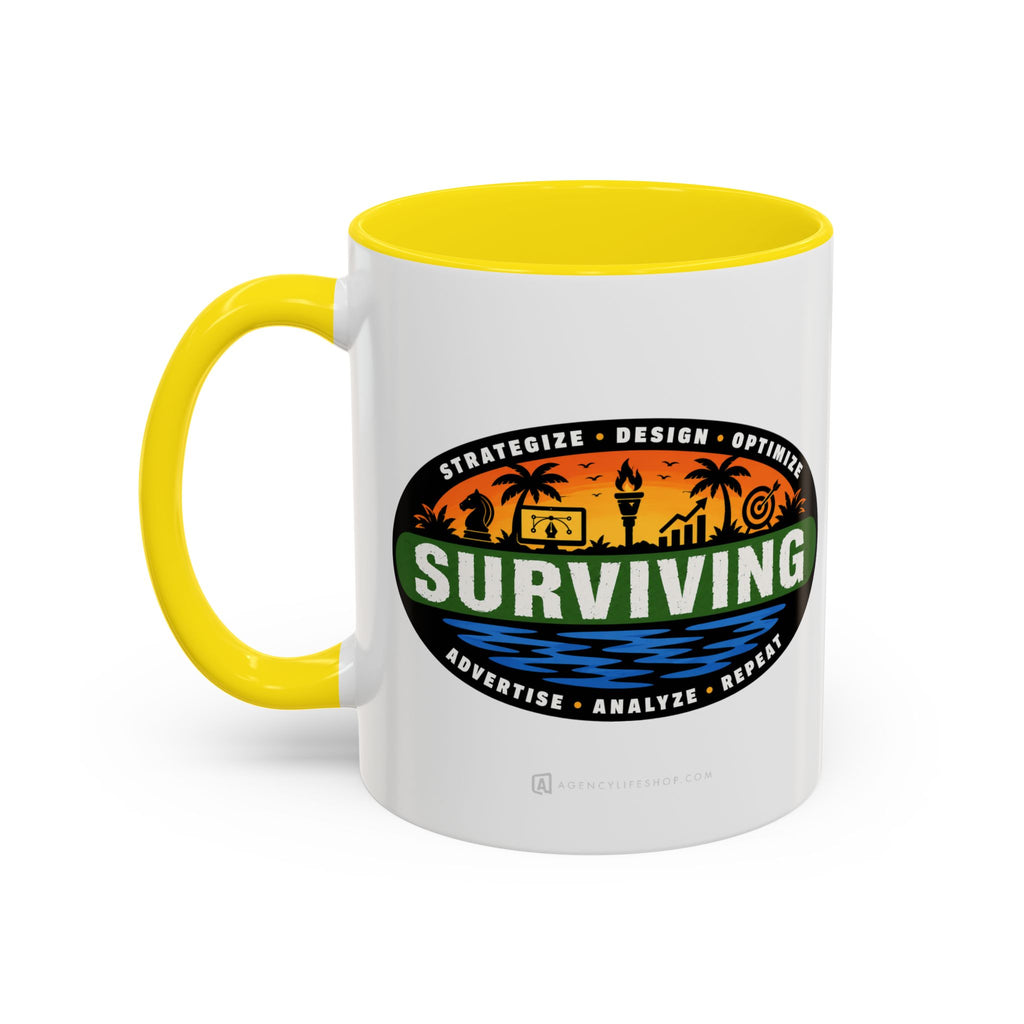 Surviving in Marketing | Coffee Mug