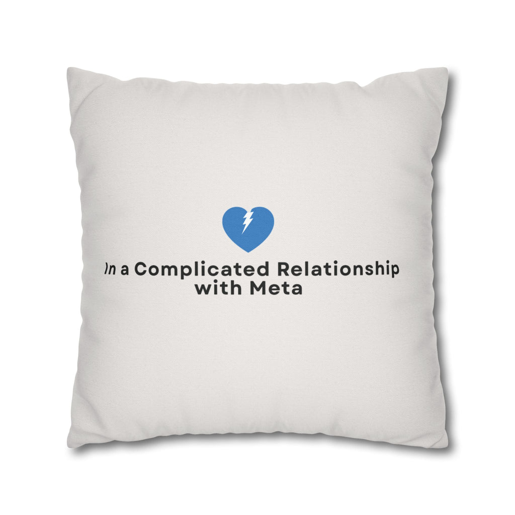Complicated Relationship | Polyester Square Pillowcase