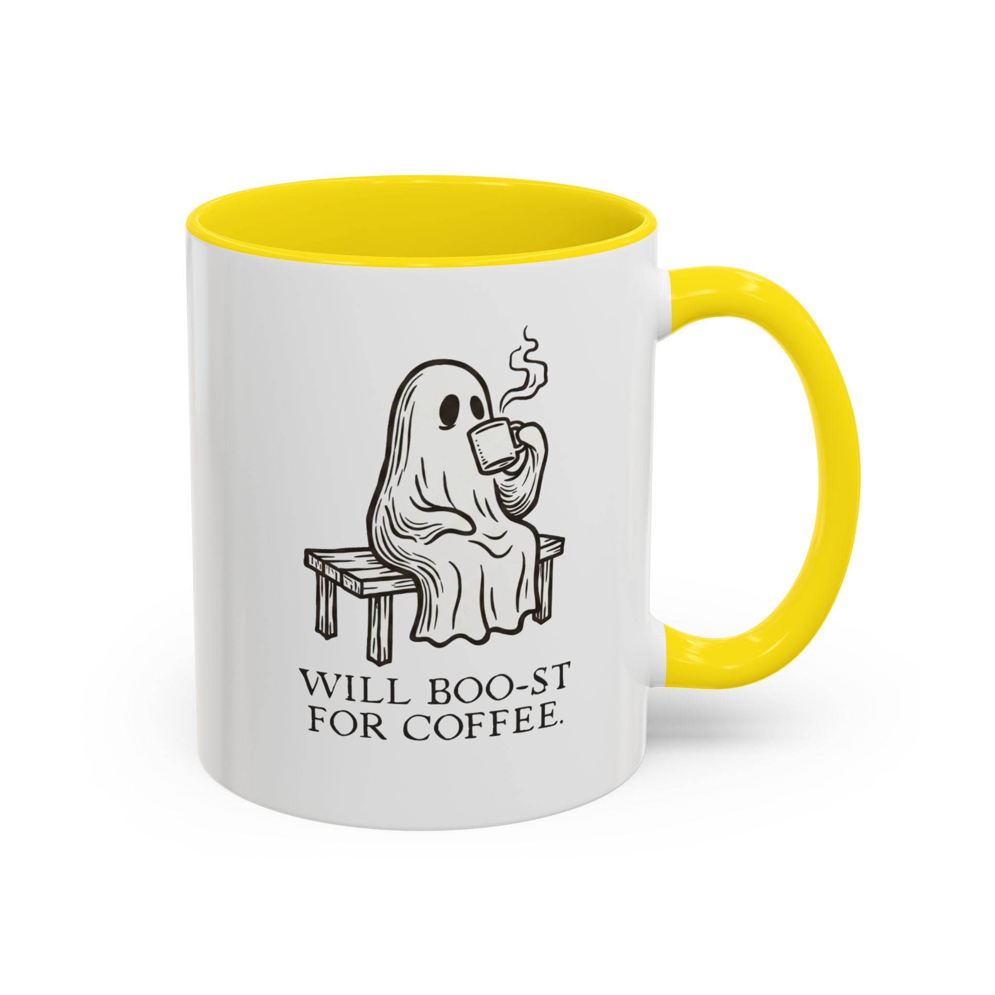 Will Boo-st for Coffee | Accent Mug (11/15oz)