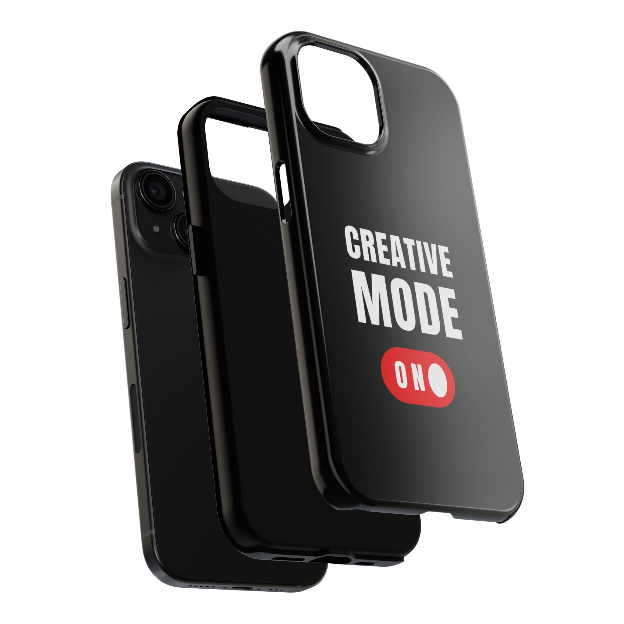 Tough Phone Case — "Creative Mode On" Protective Phone Cover