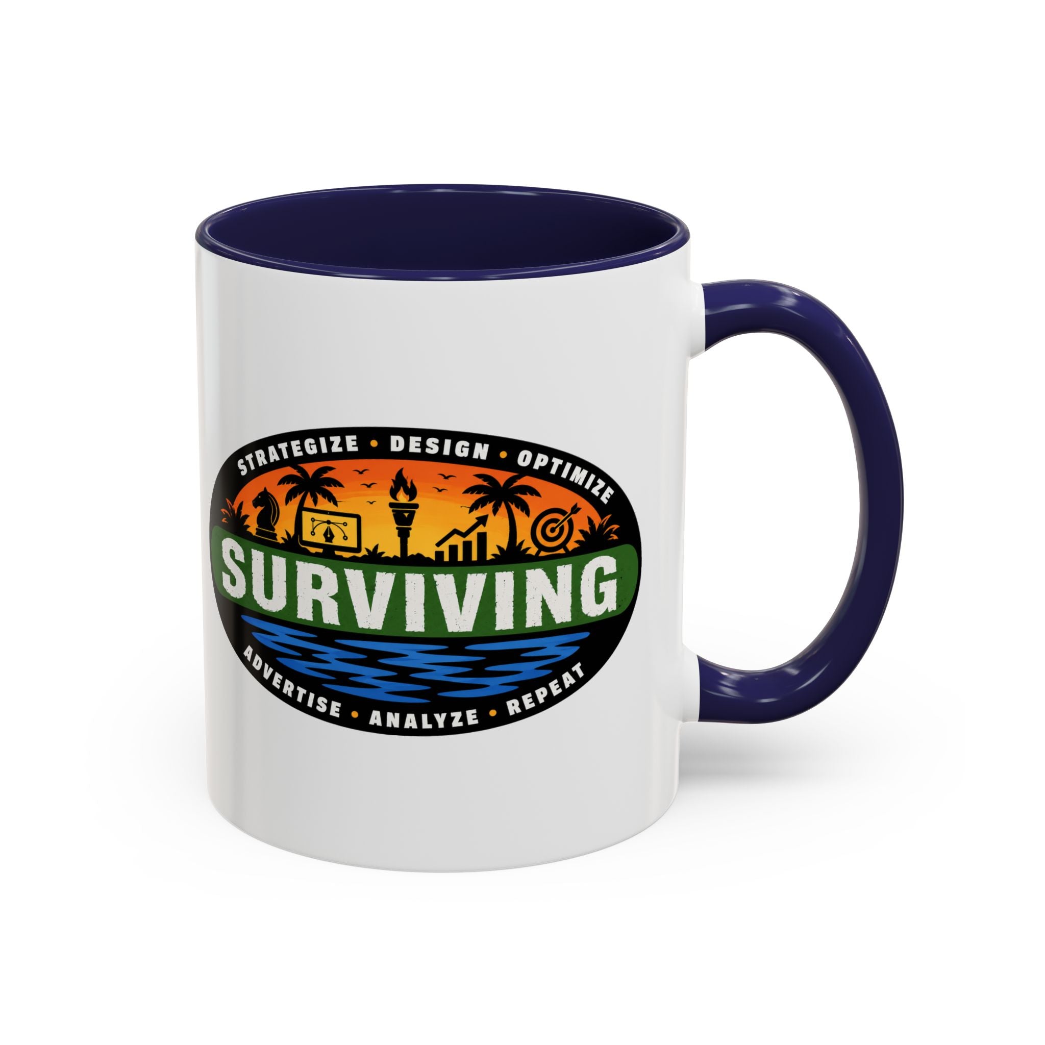 Surviving in Marketing | Coffee Mug